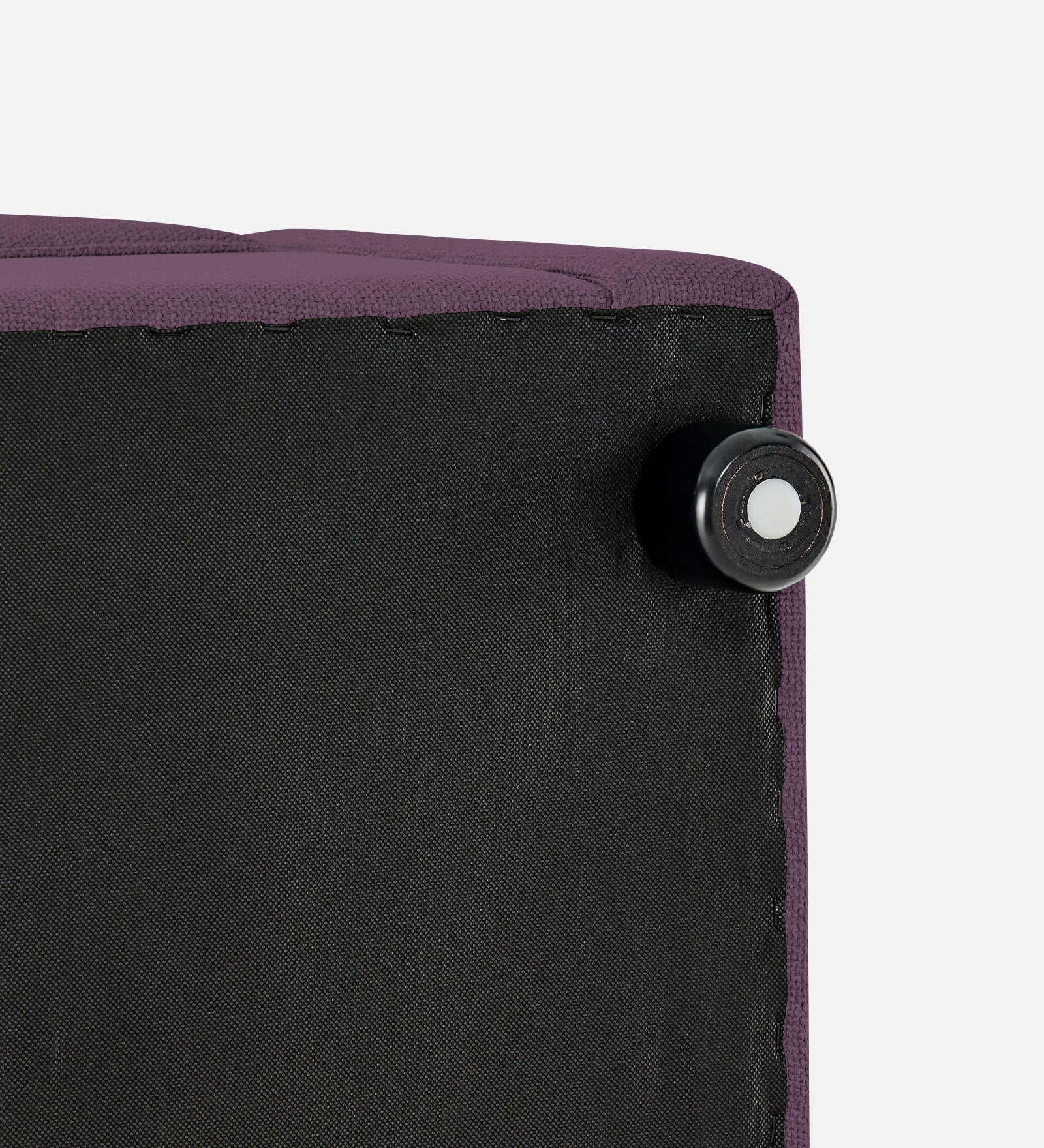 Cooper Fabric Storage Bench In Greek Purple Colour - Febonic Living