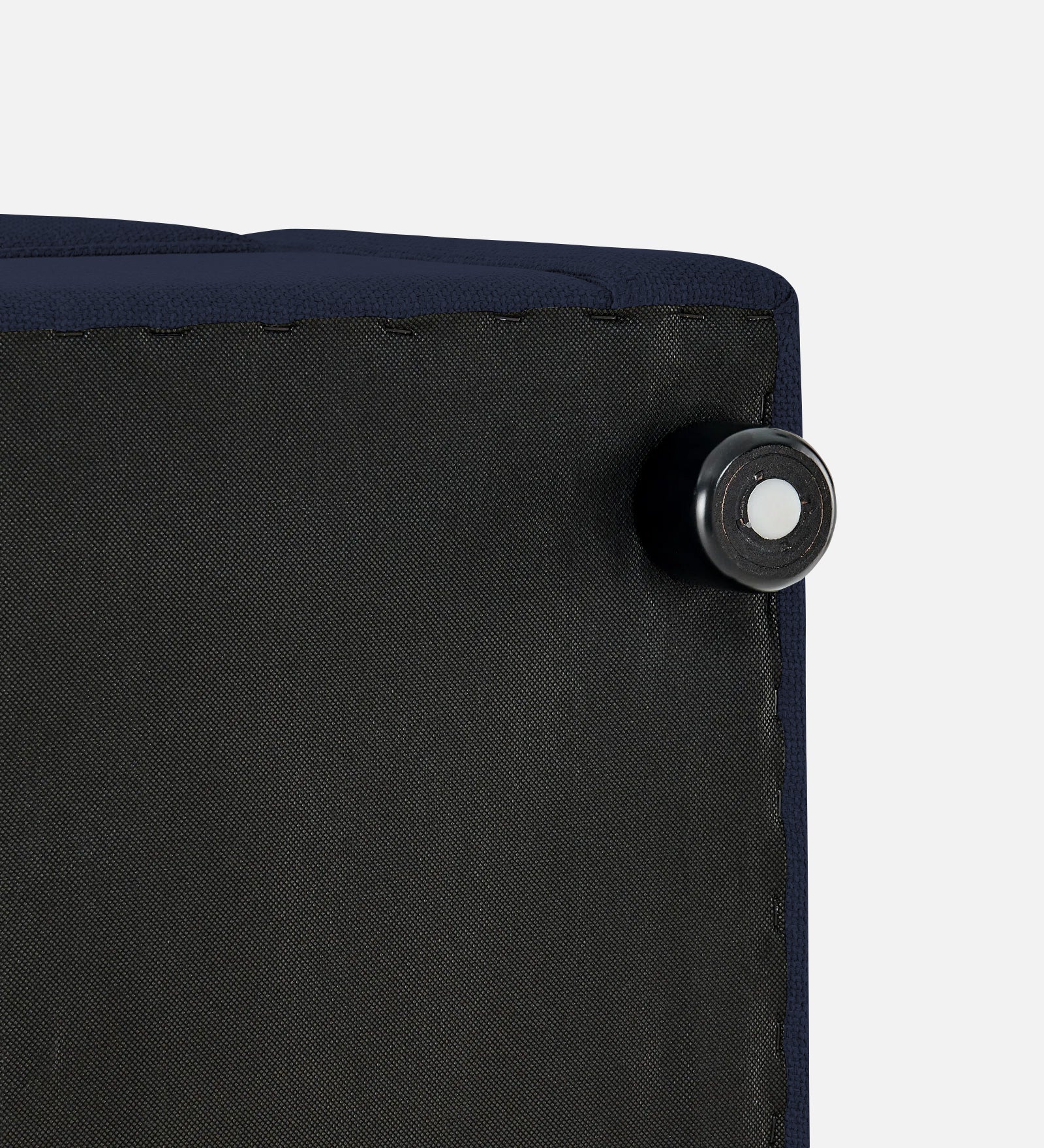 Cooper Fabric Storage Bench In Royal Blue Colour - Febonic Living