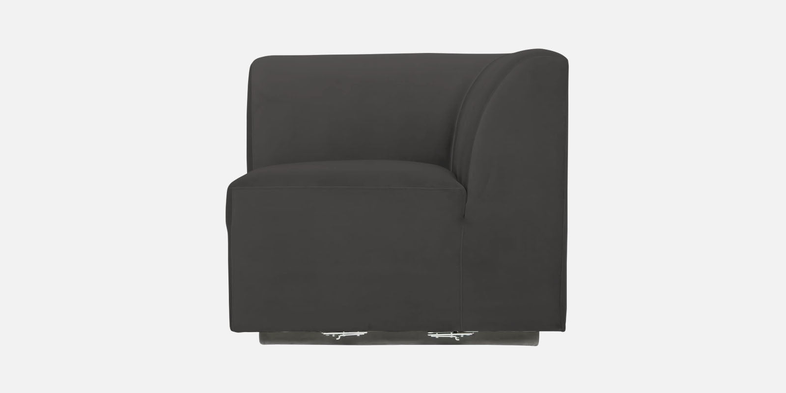 Bufa Velvet 2 Seater Sofa In Hory Grey Colour - Febonic Living