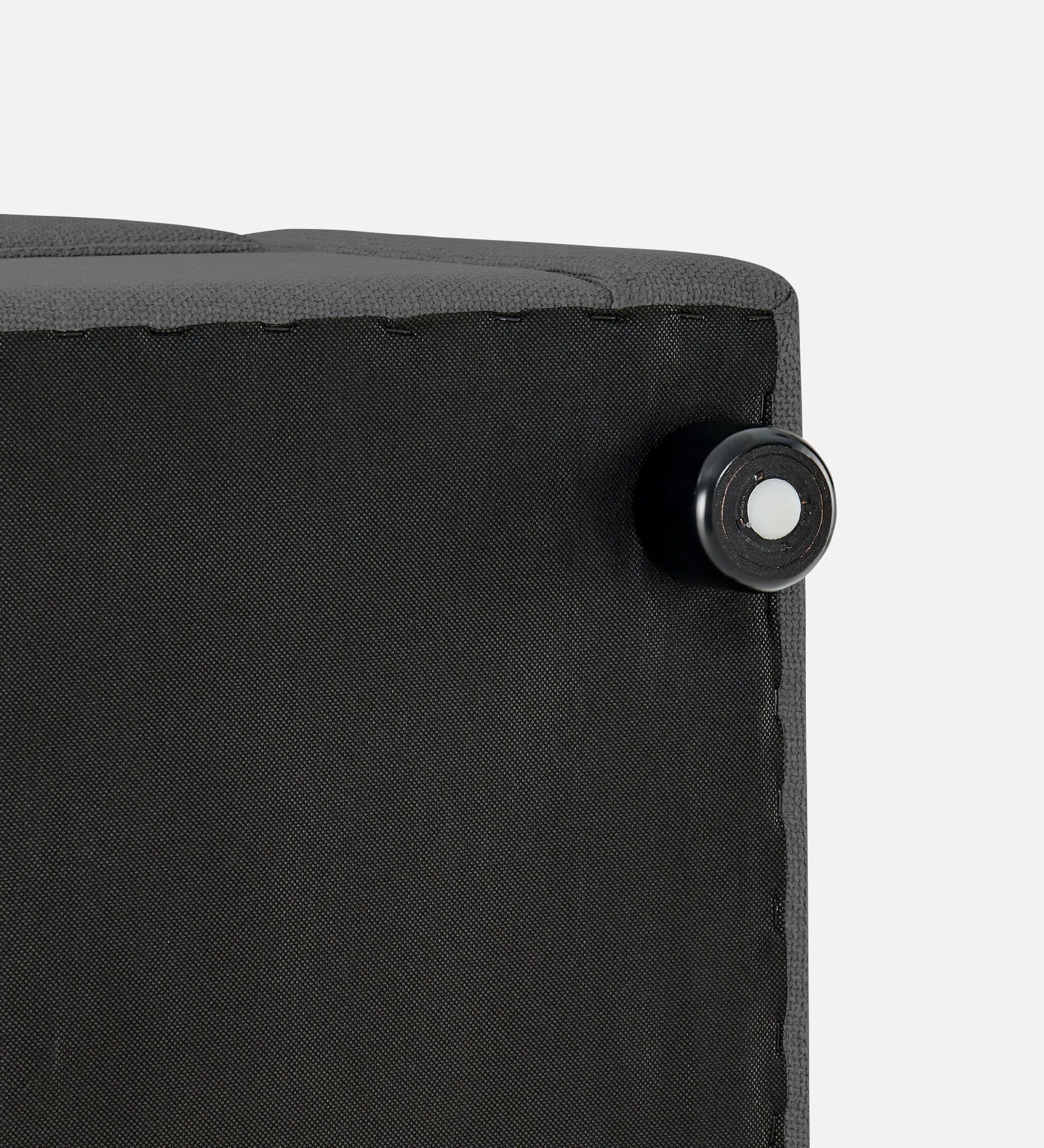 Cooper Fabric Storage Bench In Charcoal Grey Colour - Febonic Living