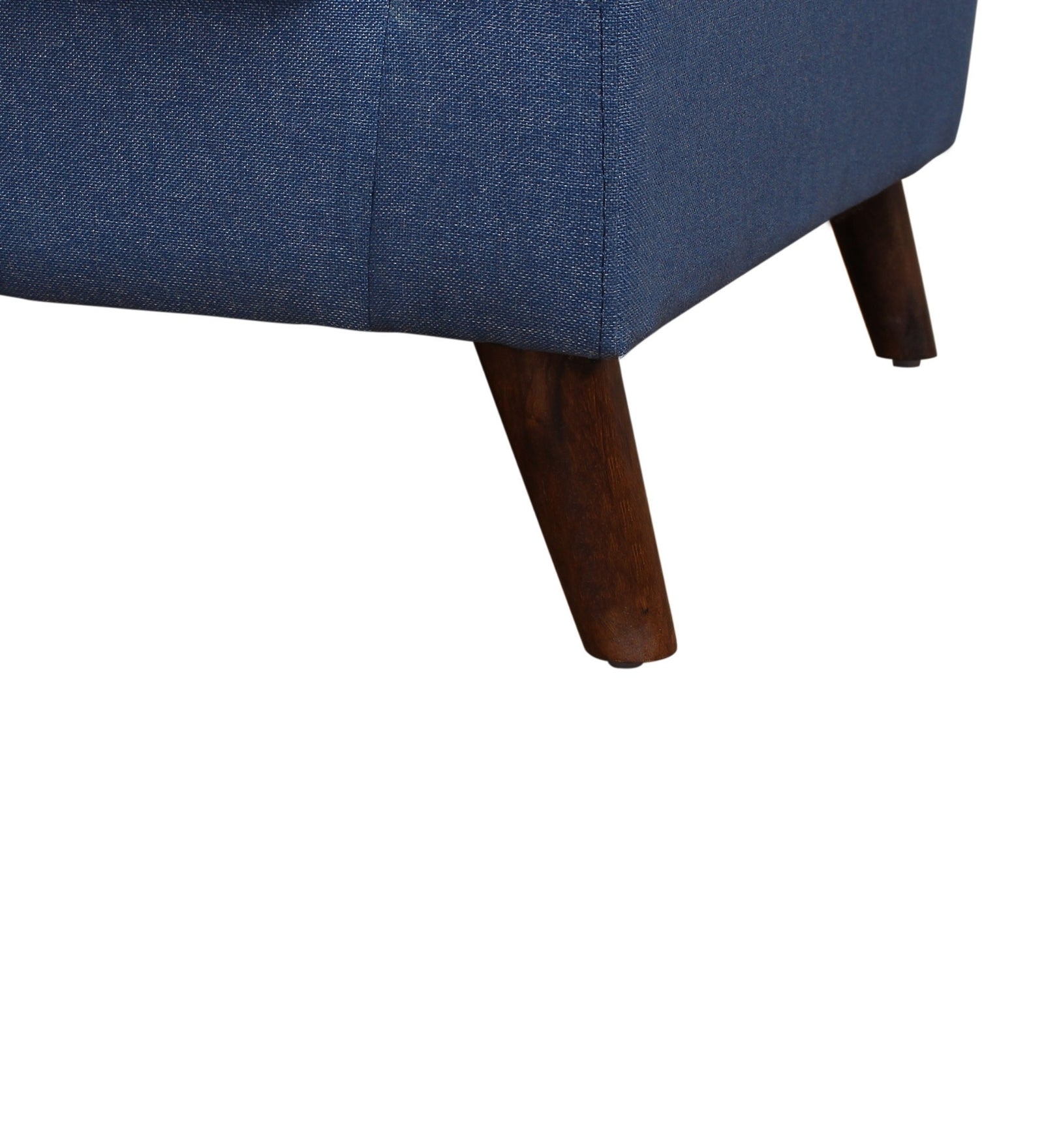 Cindy Fabric Arm Chair In Royal Blue Colour - Febonic Living