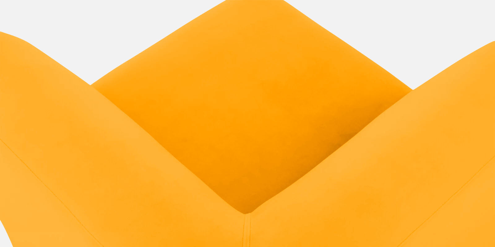 Bufa Velvet 2 Seater Sofa In Saffron Yellow Colour - Febonic Living