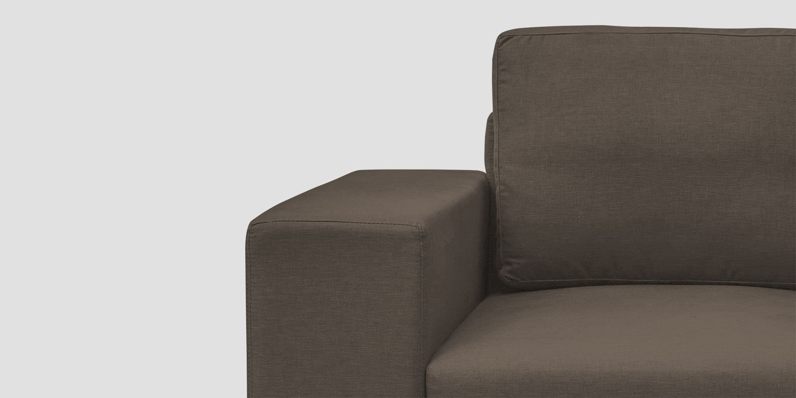 Betty Fabric 6 Seater RHS Corner Sofa In Hazel Beige Colour - Febonic Living