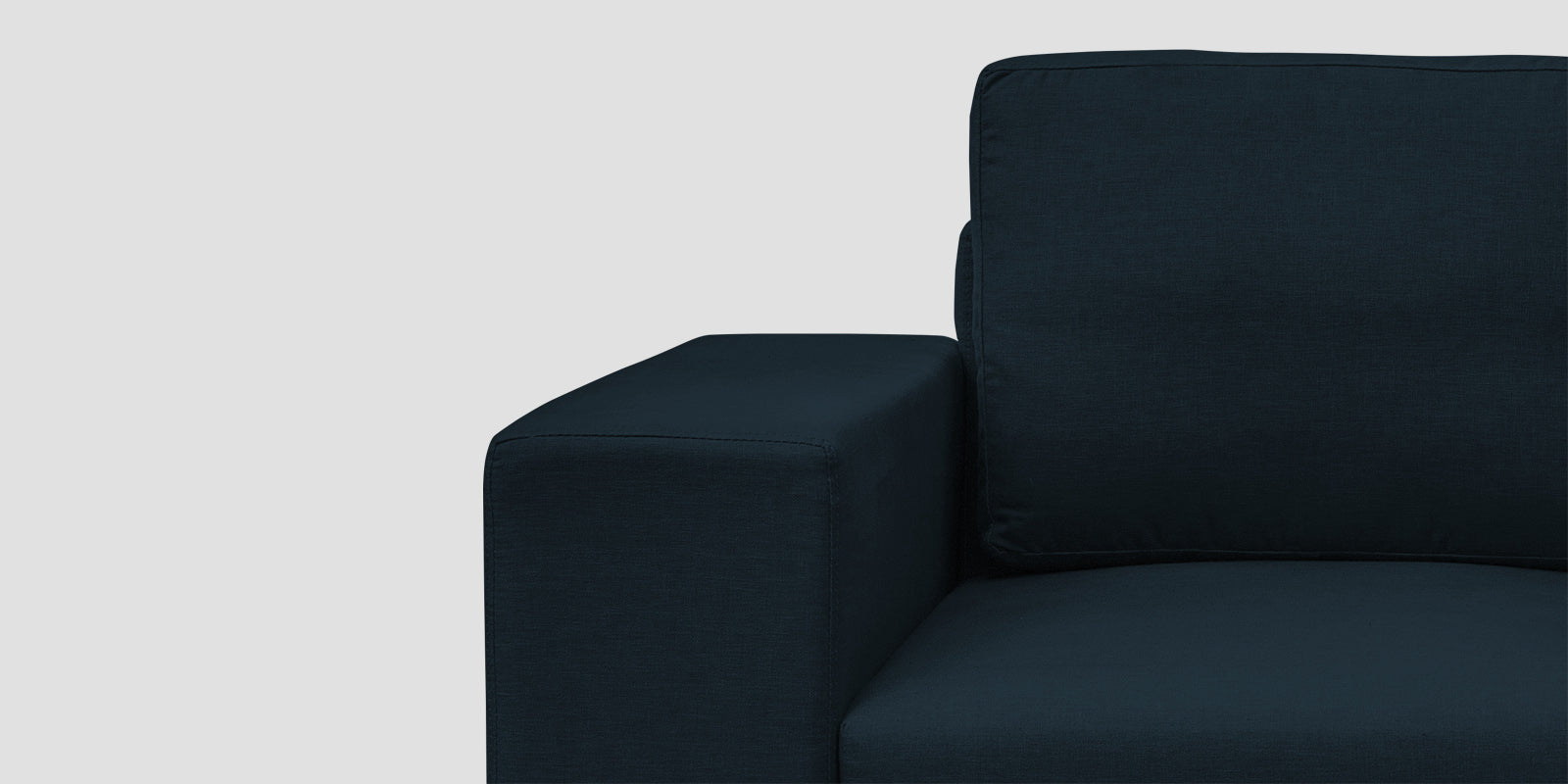 Betty Fabric 6 Seater RHS Corner Sofa In Cool Blue Colour - Febonic Living
