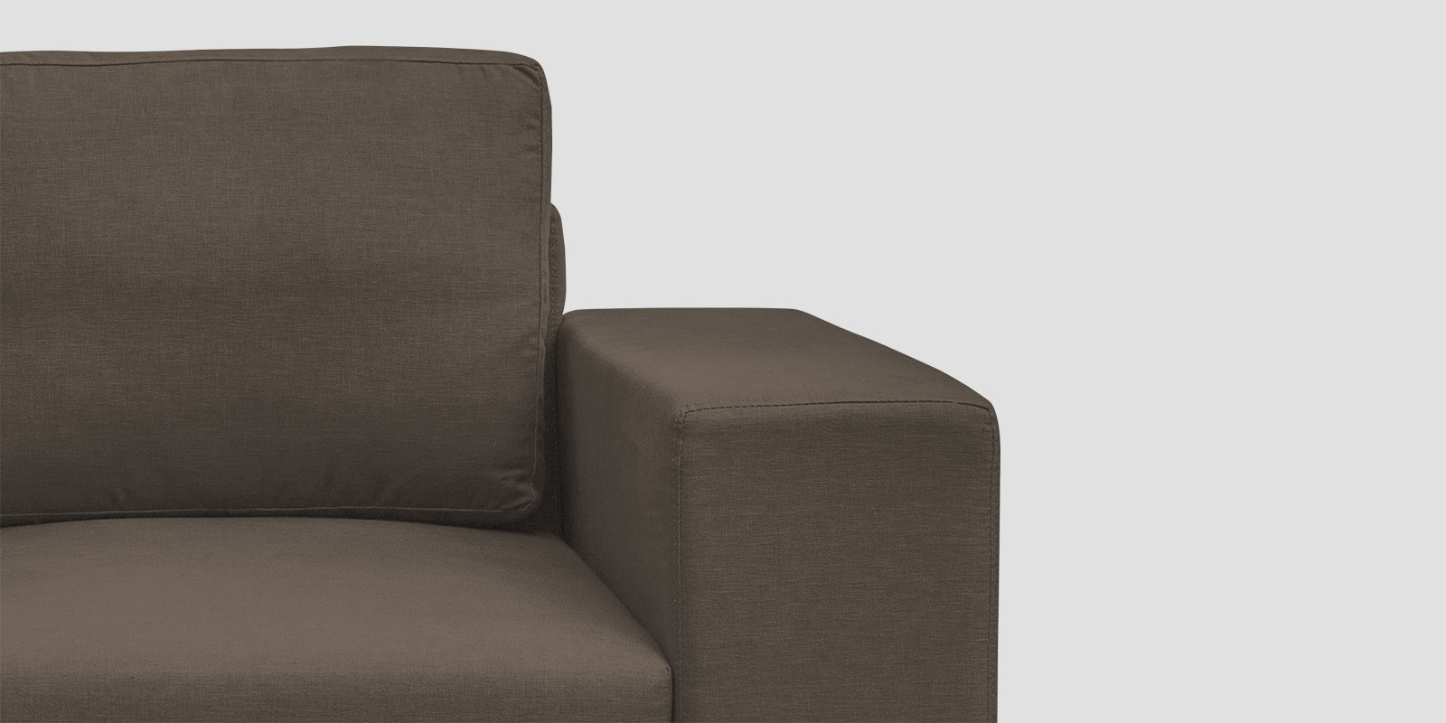 Betty Fabric 6 Seater LHS Corner sofa In Hazel Beige Colour - Febonic Living