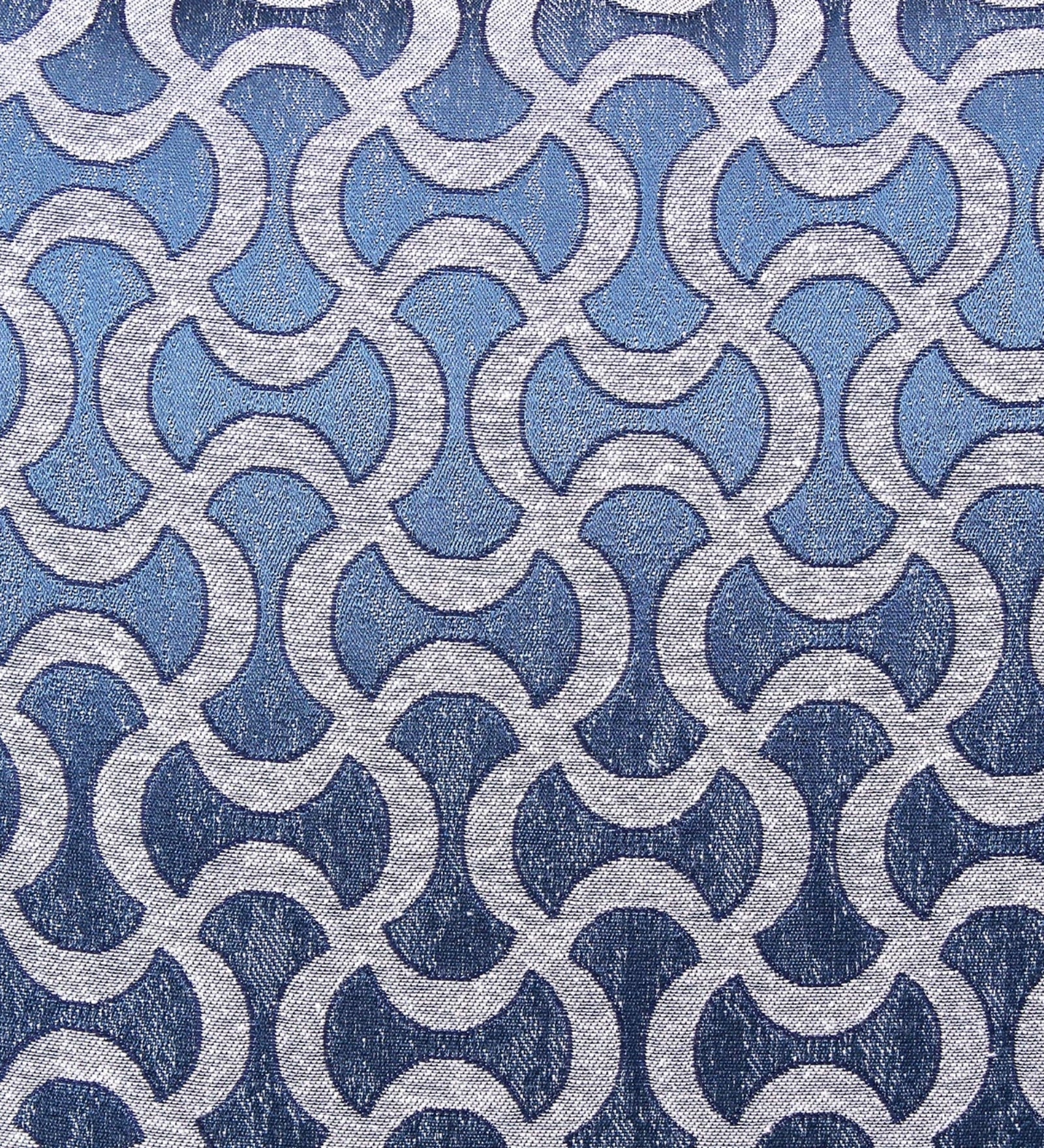 Cindy Fabric Arm Chair In Royal Blue Colour - Febonic Living