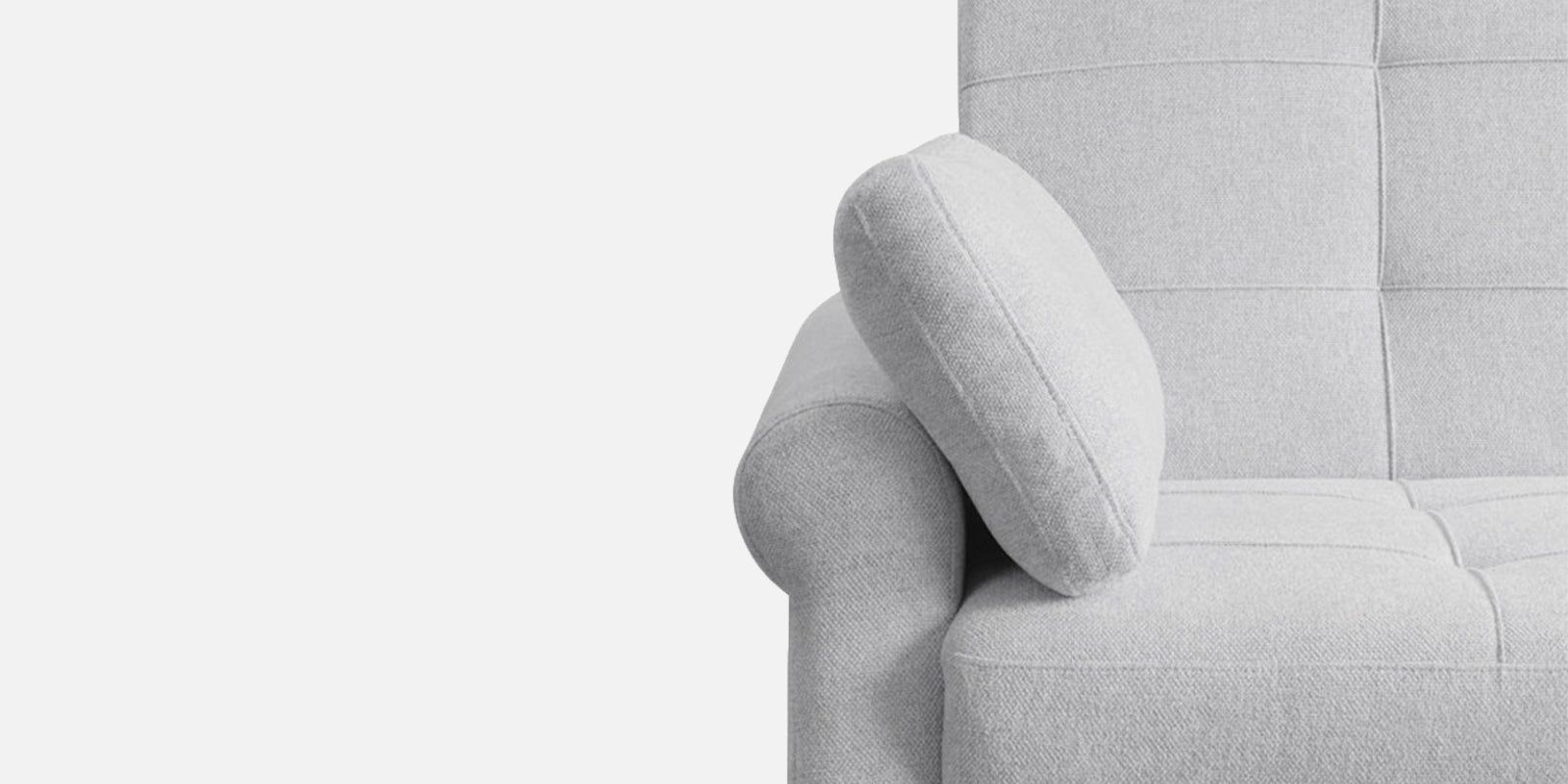 Fornia Fabric 2 Seater Pull Out Sofa Cum Bed In Lit grey Colour - Febonic Living