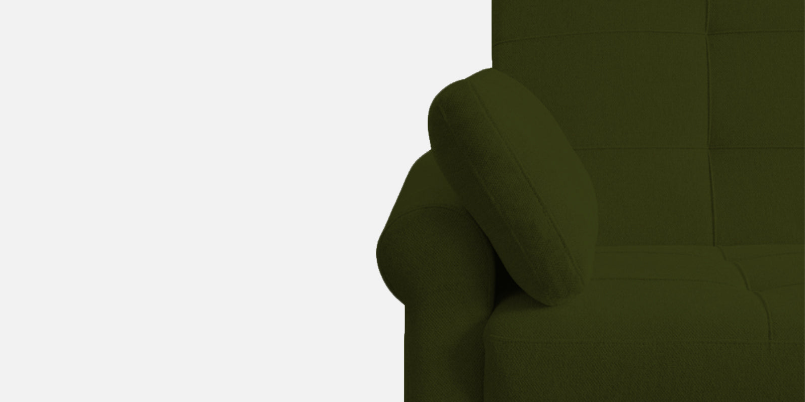 Fornia Fabric 2 Seater Pull Out Sofa Cum Bed In Olive Green Colour - Febonic Living