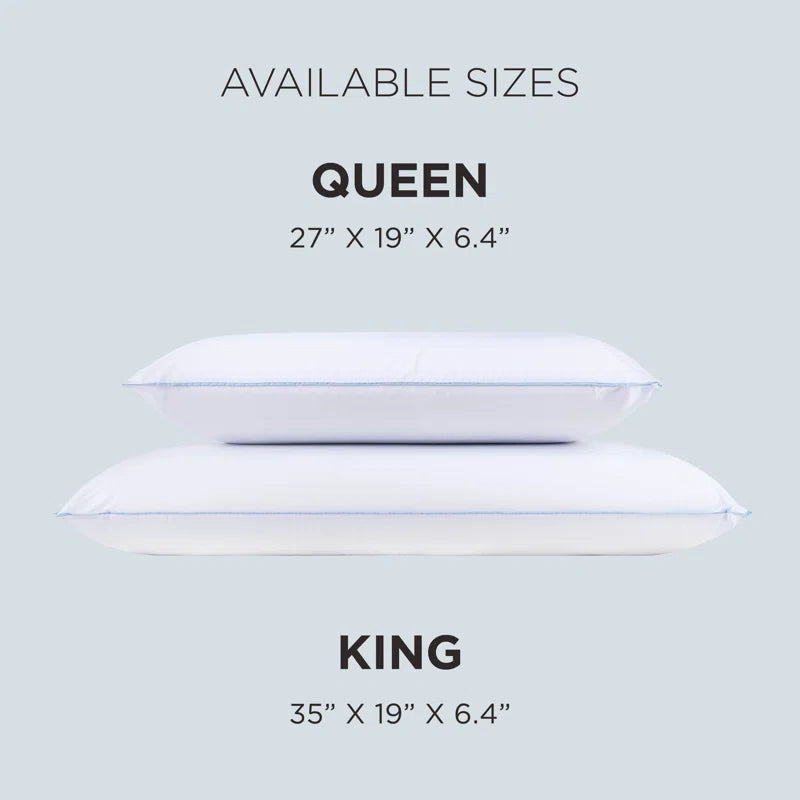 Harsh Shredded (12x20) Memory Foam Pillows (Pack of 2) - Febonic Living