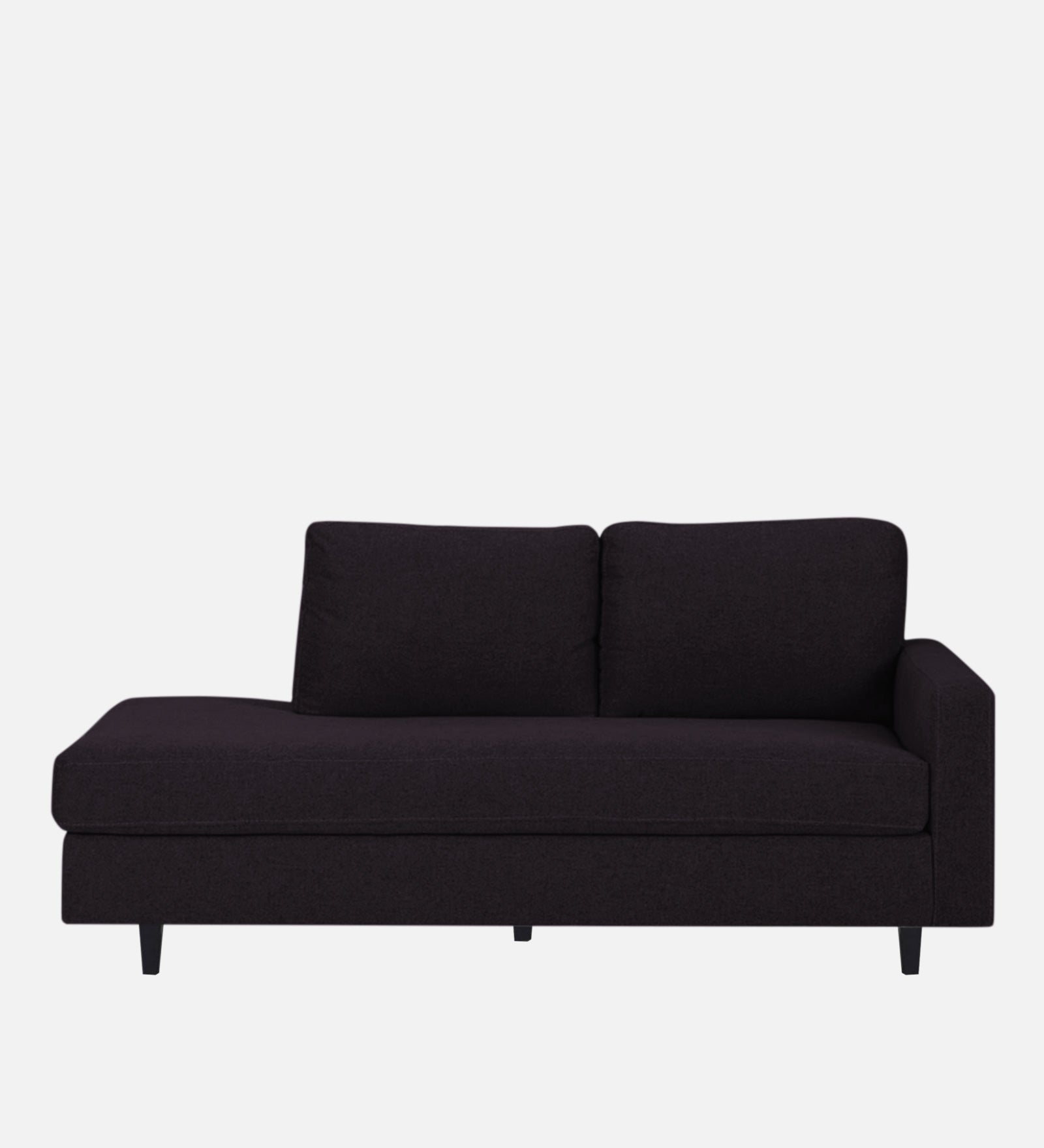 Alitza Fabric LHS Chaise Lounger In Cara Brown Colour - Febonic Living