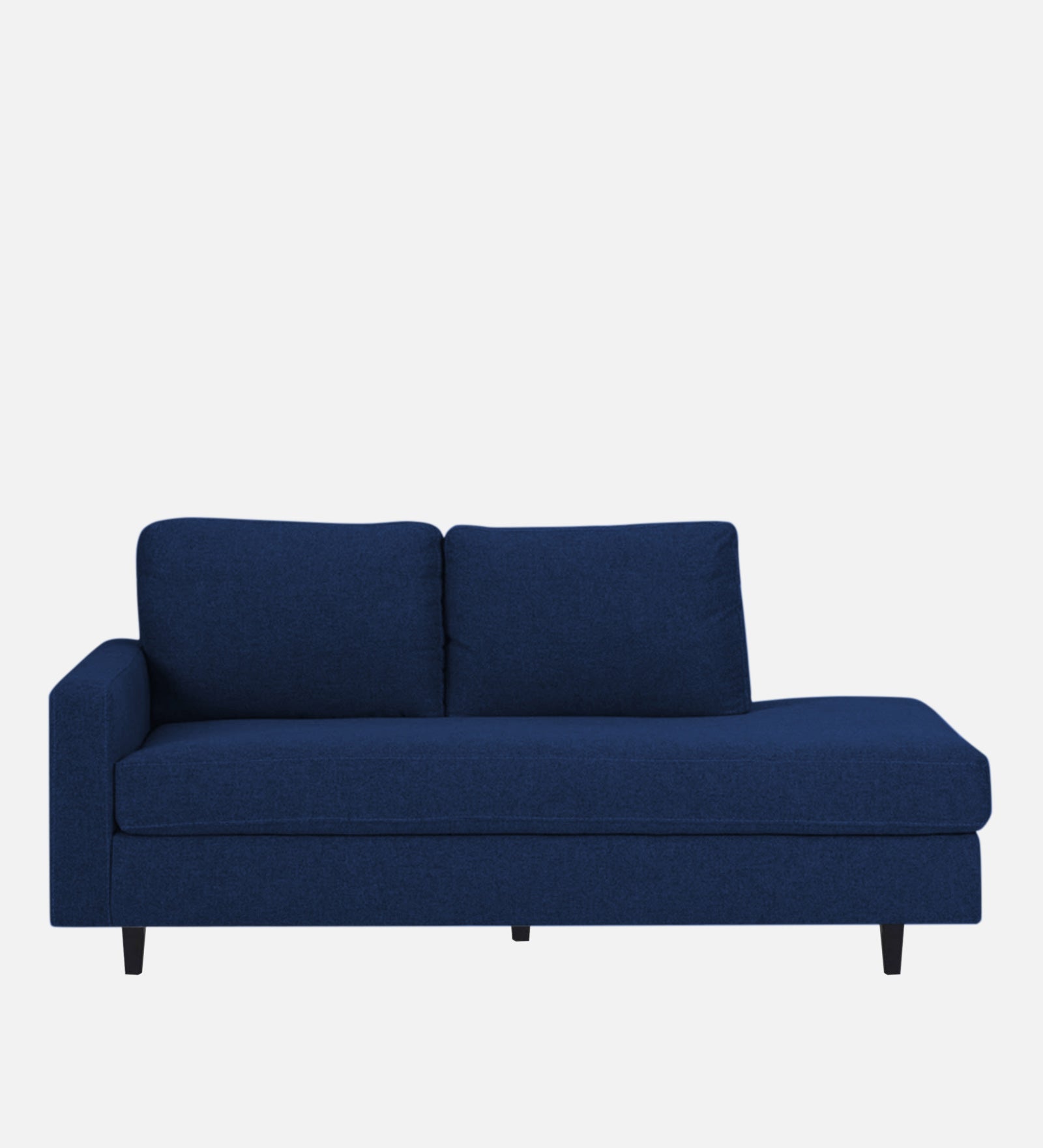 Alitza Fabric RHS Chaise Lounger In Royal Blue Colour - Febonic Living