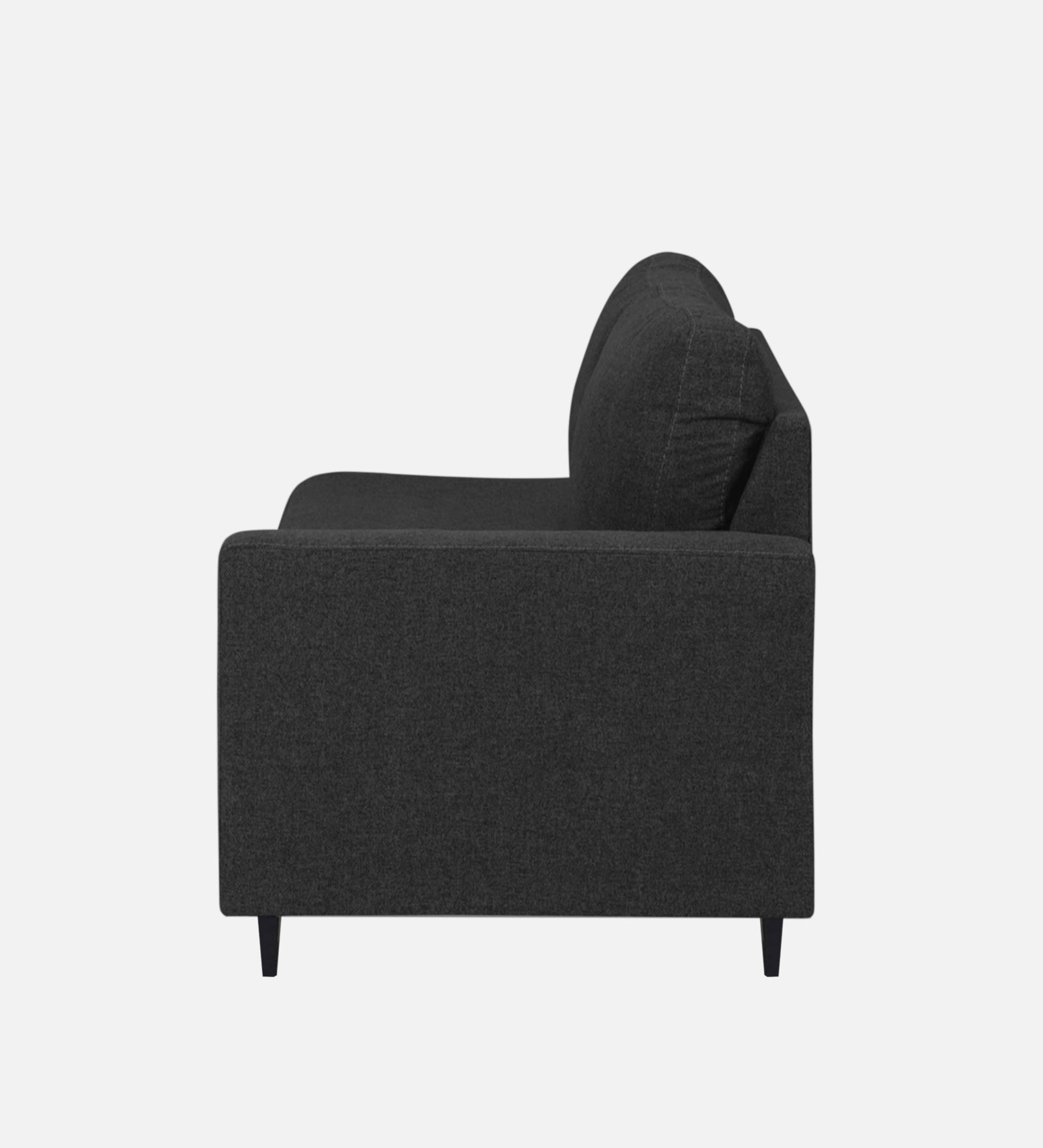 Alitza Fabric LHS Chaise Lounger In Charcoal Grey Colour - Febonic Living