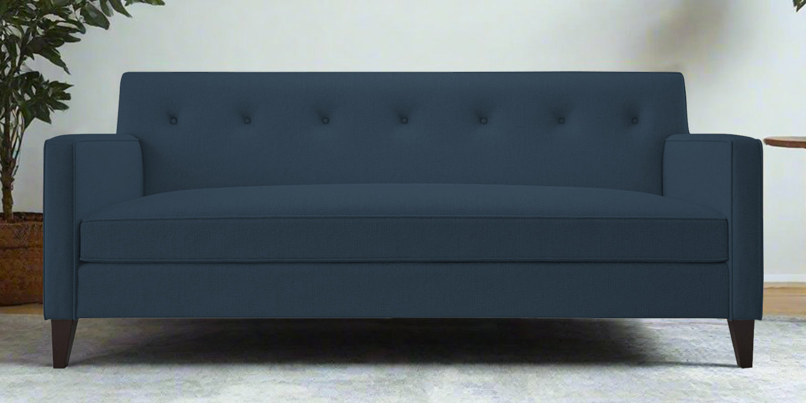 Miller Fabric 3 Seater Sofa In Light Blue Colour - Febonic Living
