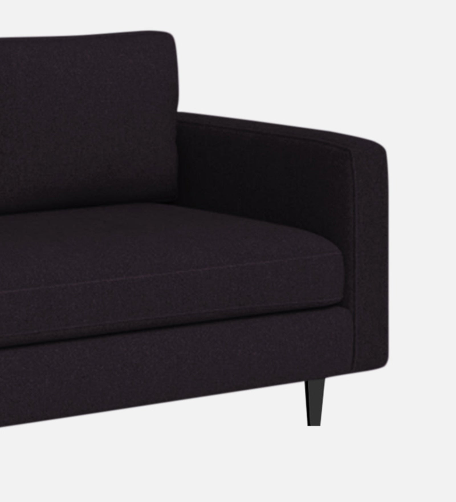 Alitza Fabric LHS Chaise Lounger In Cara Brown Colour - Febonic Living