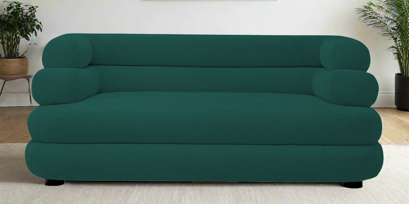 Wener Fabric 2 Seater Sofa In Sage Green Colour - Febonic Living