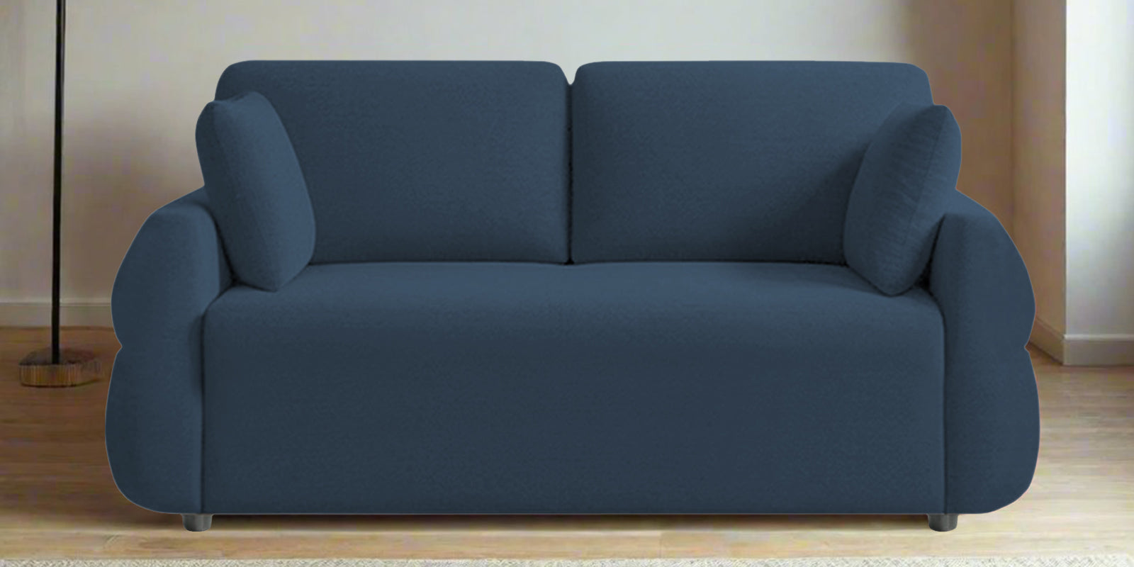Jack Fabric 2 Seater Sofa In Light Blue Colour - Febonic Living