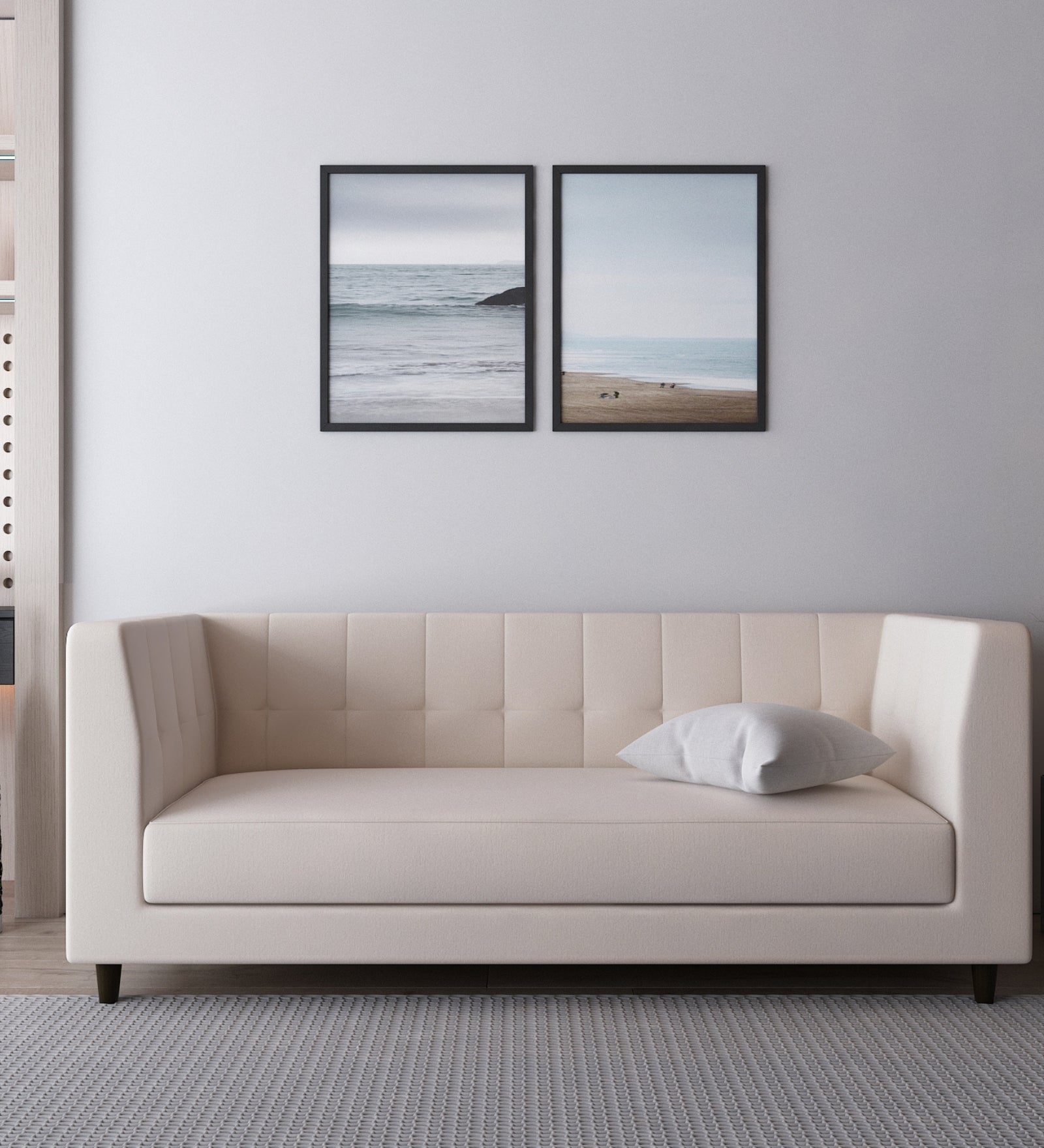 Braulia Velvet 3 Seater Sofa In Camel Beige Colour - Febonic Living