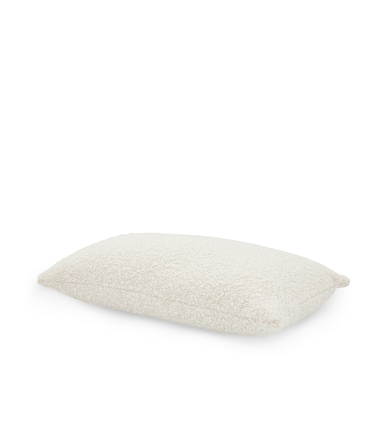 Gabi Boucle (20x12) Fiber Pillows In Shell White Colour (Pack of 2) - Febonic Living
