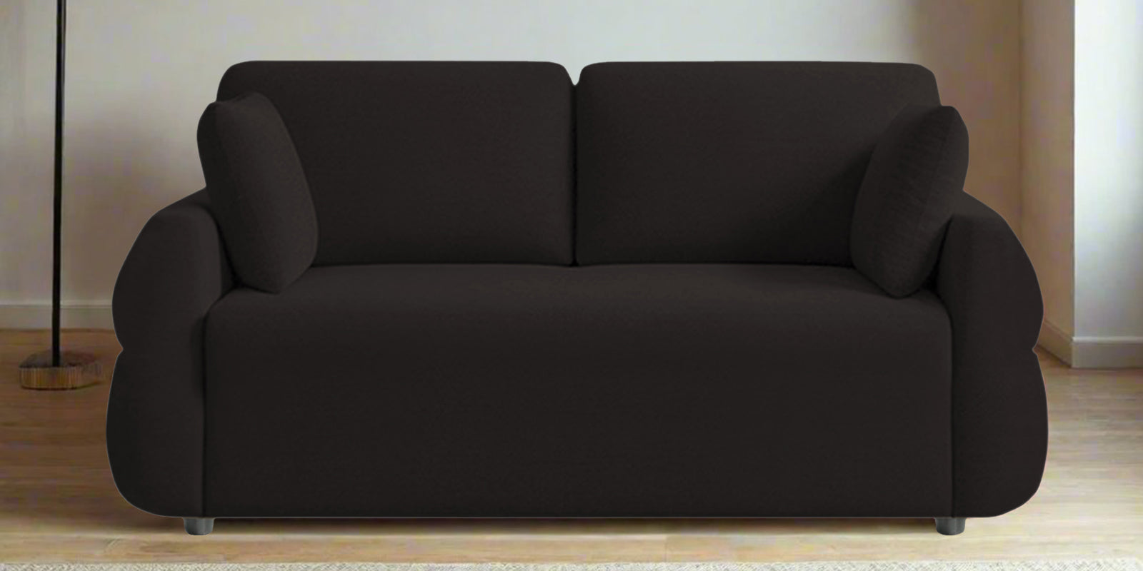Jack Fabric 2 Seater Sofa In Cara Brown Colour - Febonic Living