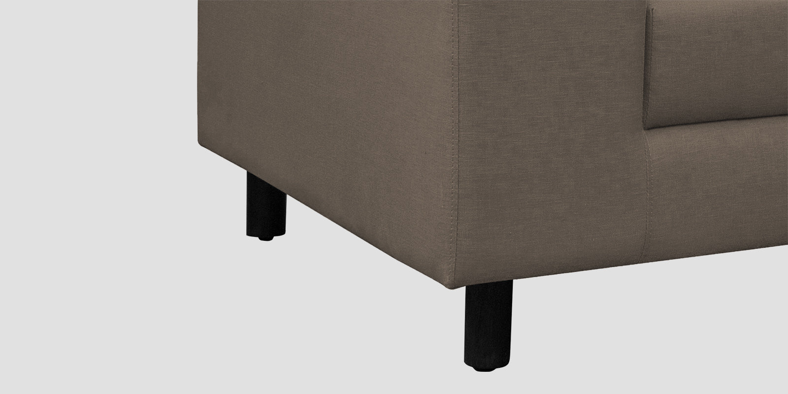 Betty Fabric 6 Seater RHS Corner Sofa In Hazel Beige Colour - Febonic Living