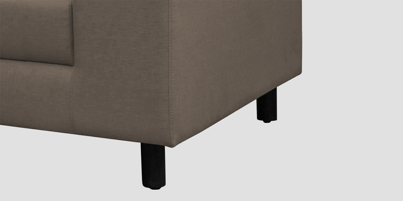 Betty Fabric 6 Seater LHS Corner sofa In Hazel Beige Colour - Febonic Living