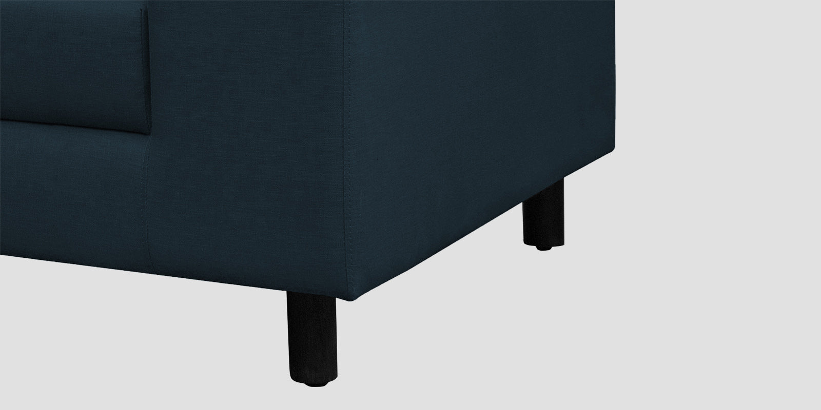 Betty Fabric 6 Seater LHS Corner sofa In Cool Blue Colour - Febonic Living