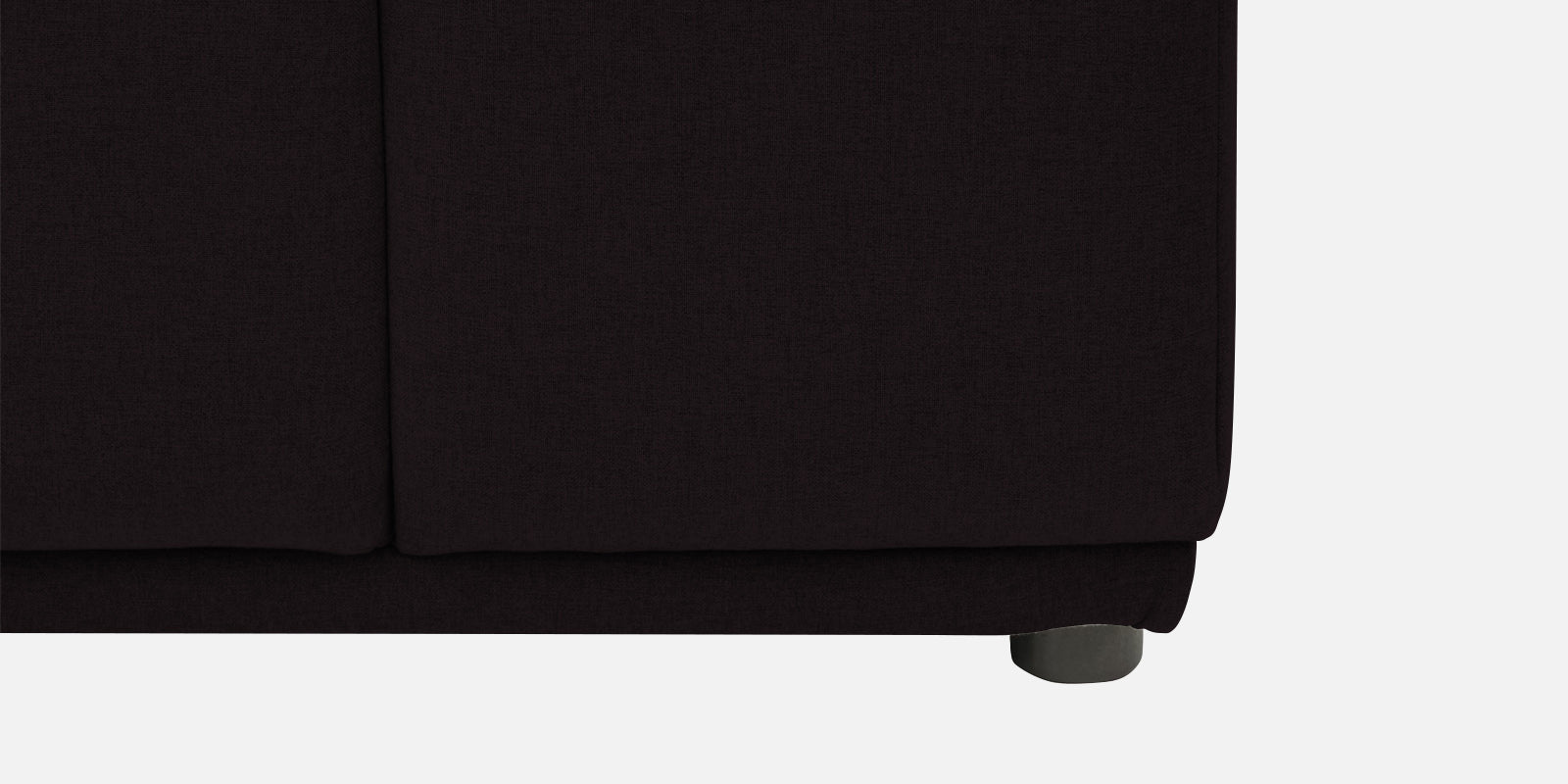 Adam Fabric RHS Sectional Sofa (3+Ottoman Lounger) In Cara Brown Colour - Febonic Living