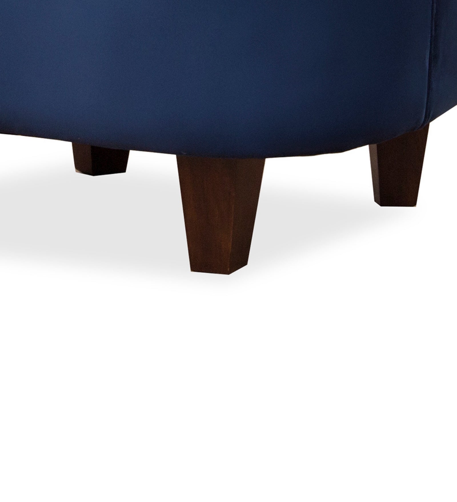 Davo Velvet Slipper Chair in Imperial Blue Colour - Febonic Living