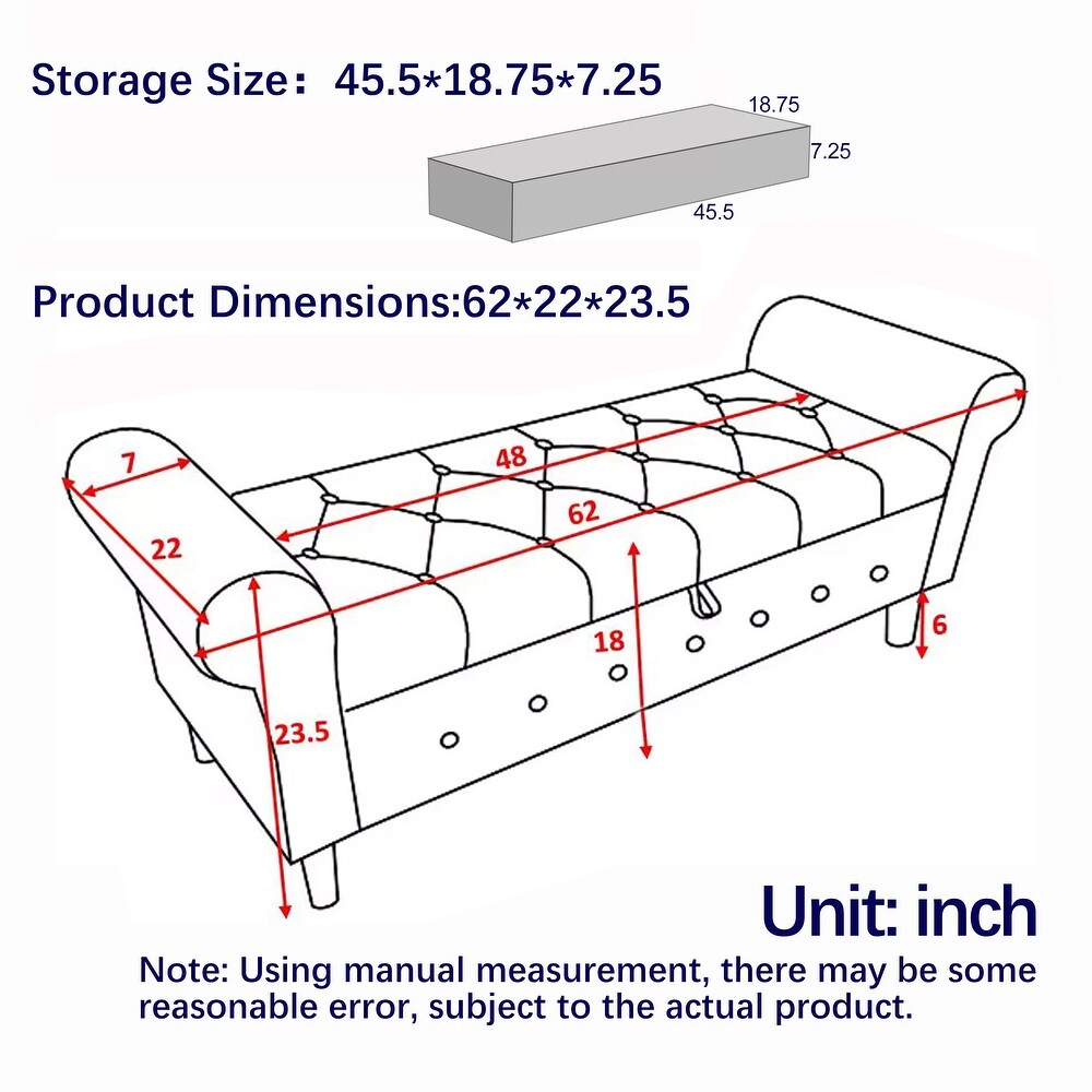 Dublin Fabric 3 Seater Recamier In Ivory Beige Colour With Storage - Febonic Living