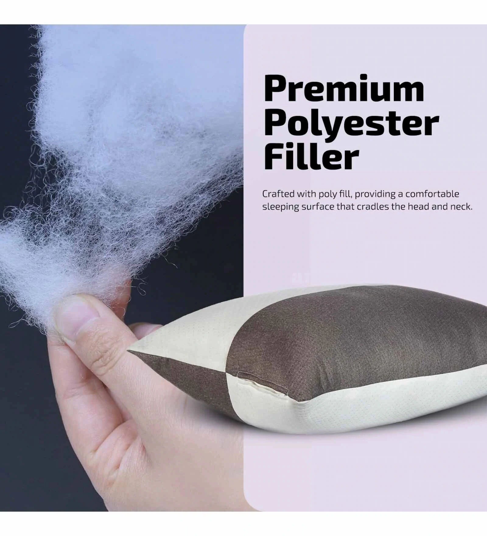 Hebo Fiber (27x16in) Sofa Pillows in (Pack of 2) - Febonic Living