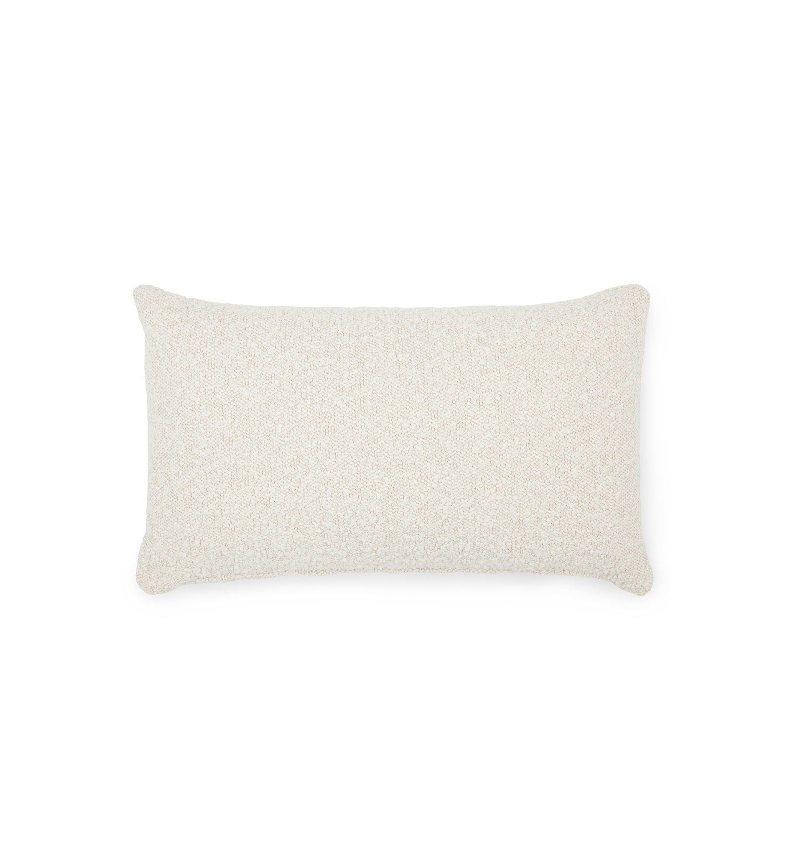 Gabi Boucle (20x12) Fiber Pillows In Shell White Colour (Pack of 2) - Febonic Living