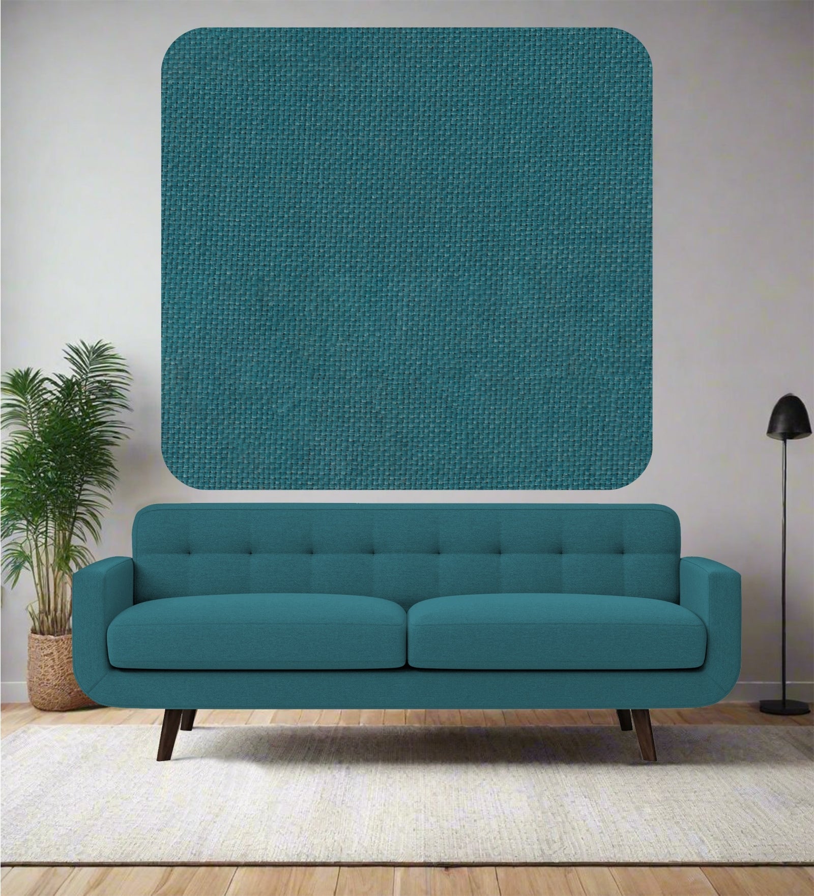 Lenin Crypto Fabric Water Blue 139 Code - Febonic Living