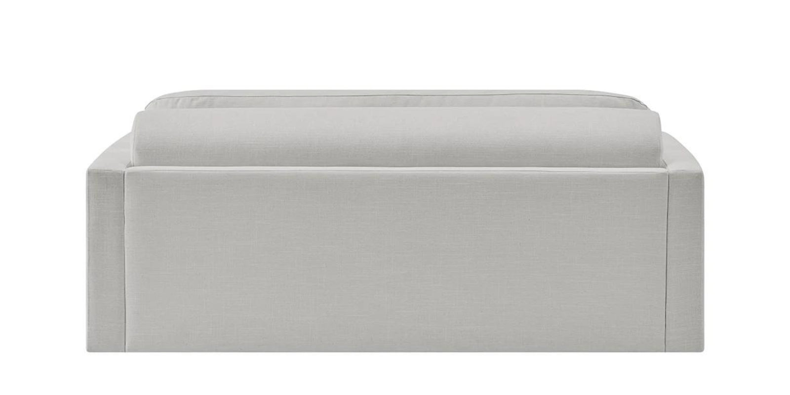 Rosa Fabric 3 Seater Foldable Sofa Cum Bed In Lit Grey Colour - Febonic Living