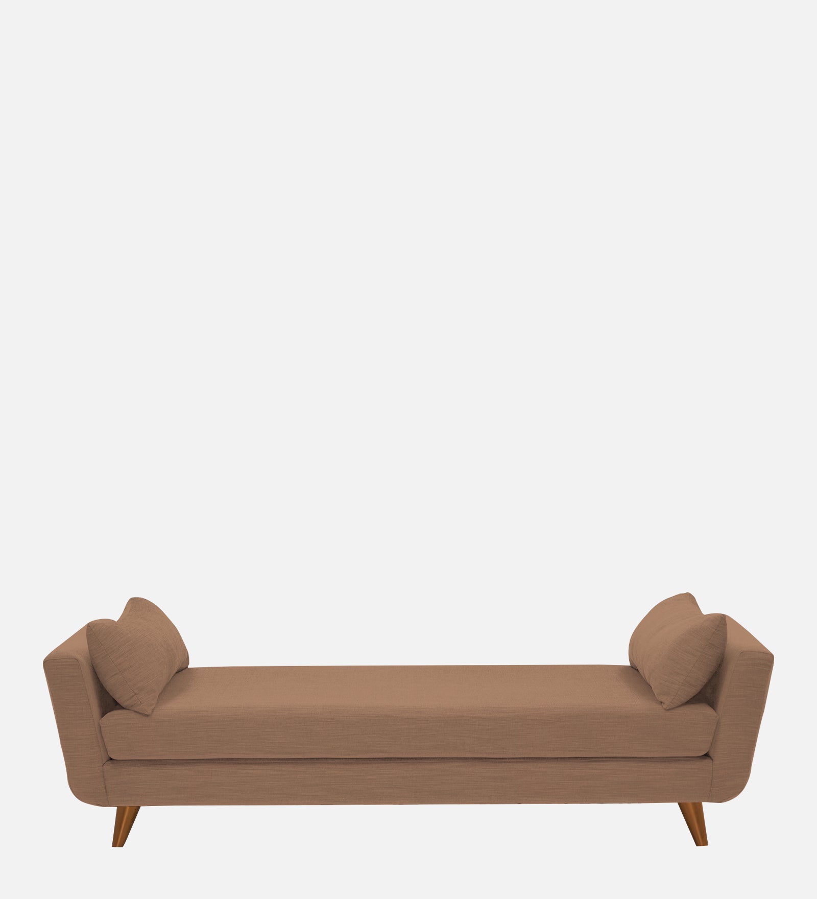 Jasmin Fabric Chaise Lounger In Cosmic Beige Colour - Febonic Living