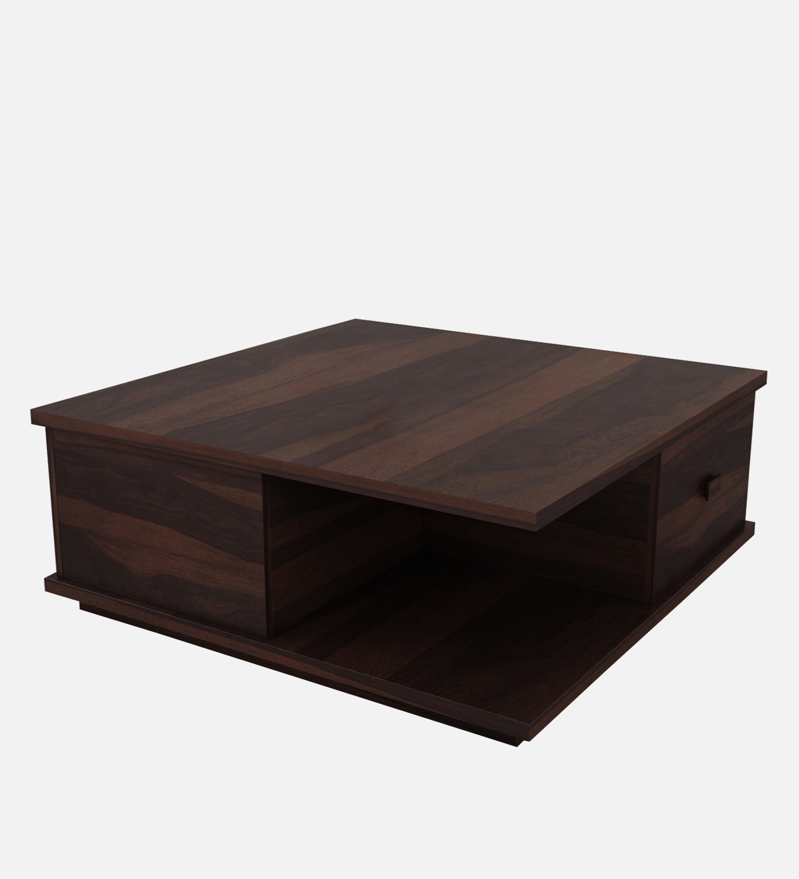 kasa Coffee Table In Dark Walnut Finish - Febonic Living