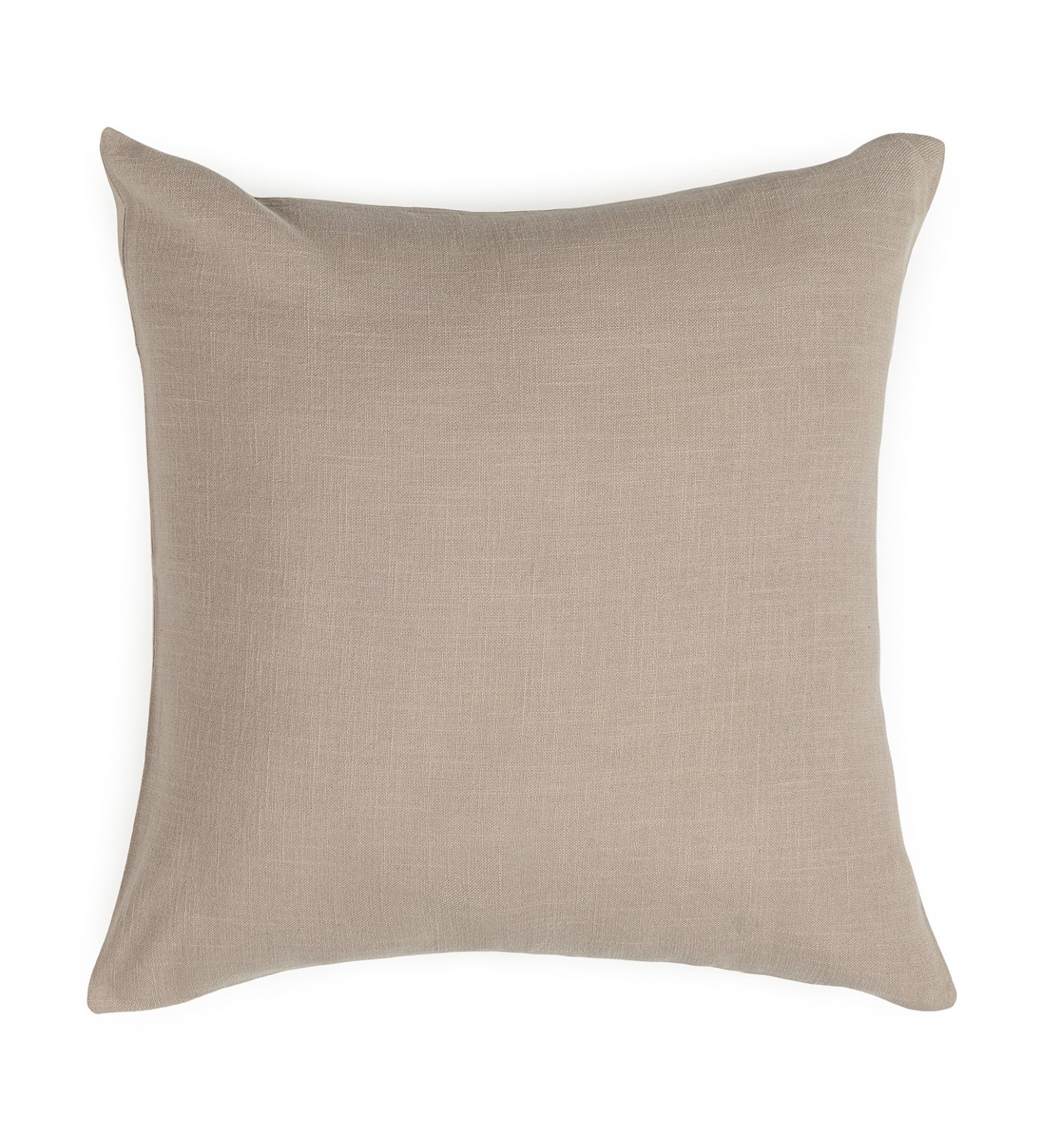 Dulles Jute Fabric (24x 24in) Sofa Pillows In Kadhi Beige Colour (Pack of 2) - Febonic Living