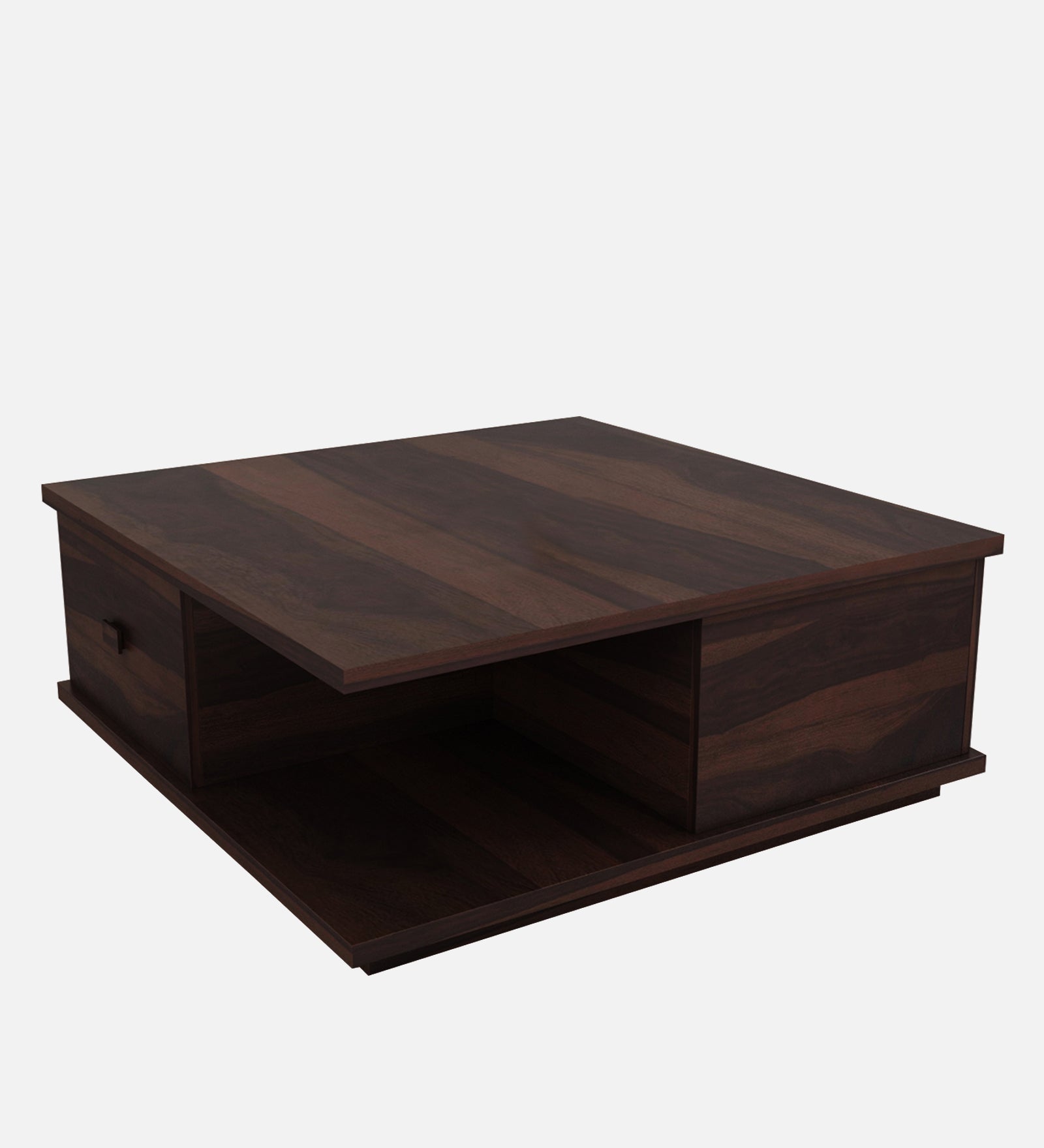 kasa Coffee Table In Dark Walnut Finish - Febonic Living