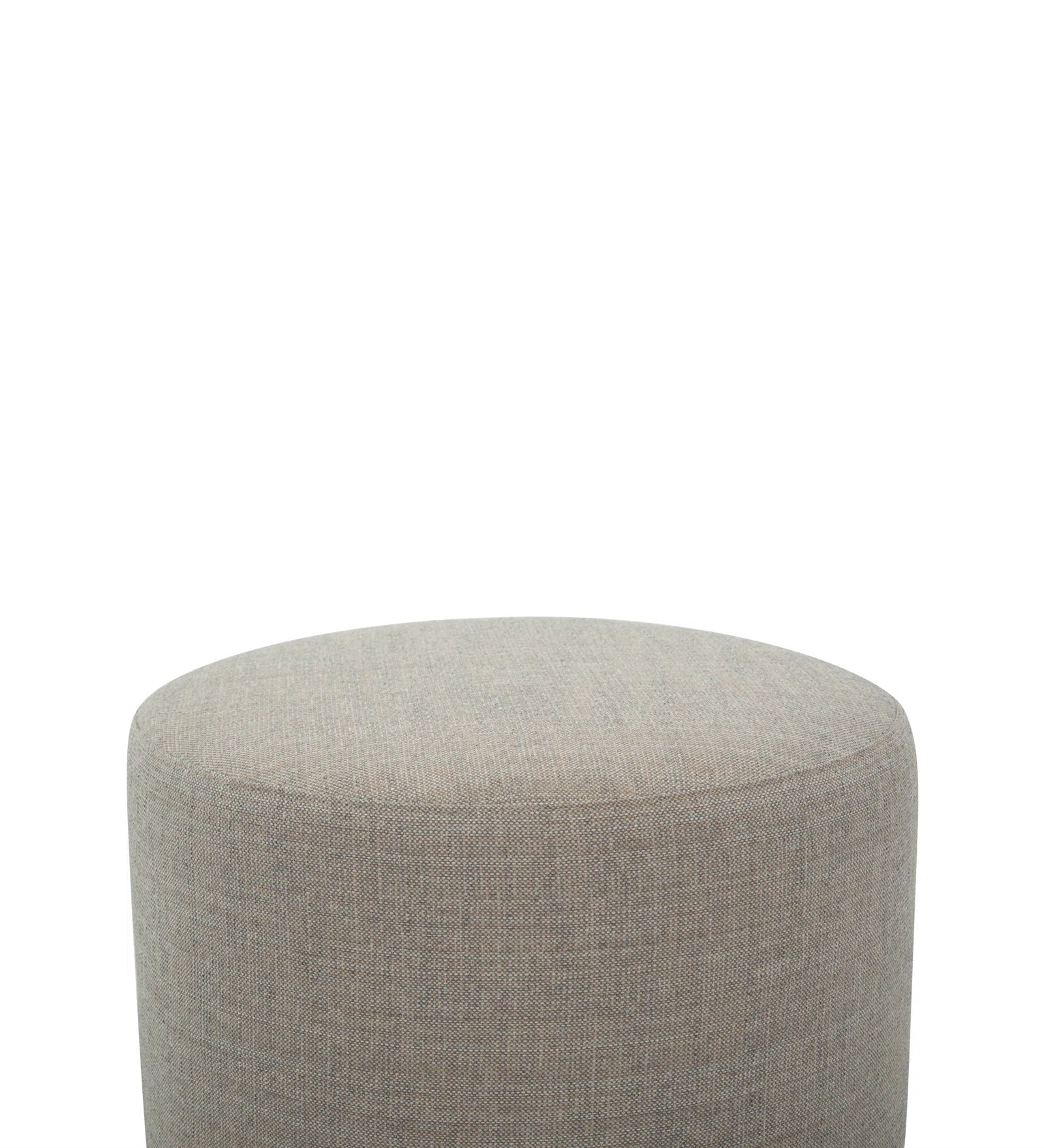 Dasa Fabric Pouffe In Ash Grey Colour - Febonic Living