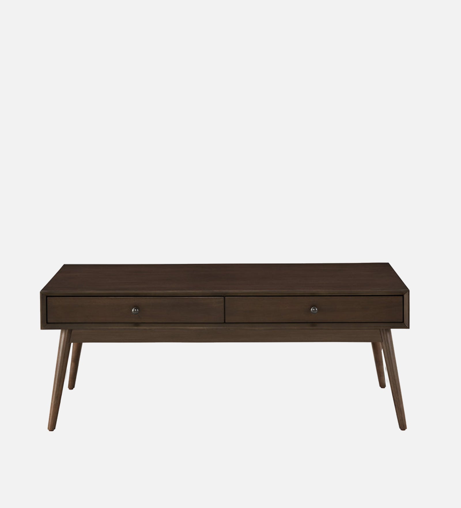 Isa Coffee Table In Dark Walnut Finish - Febonic Living