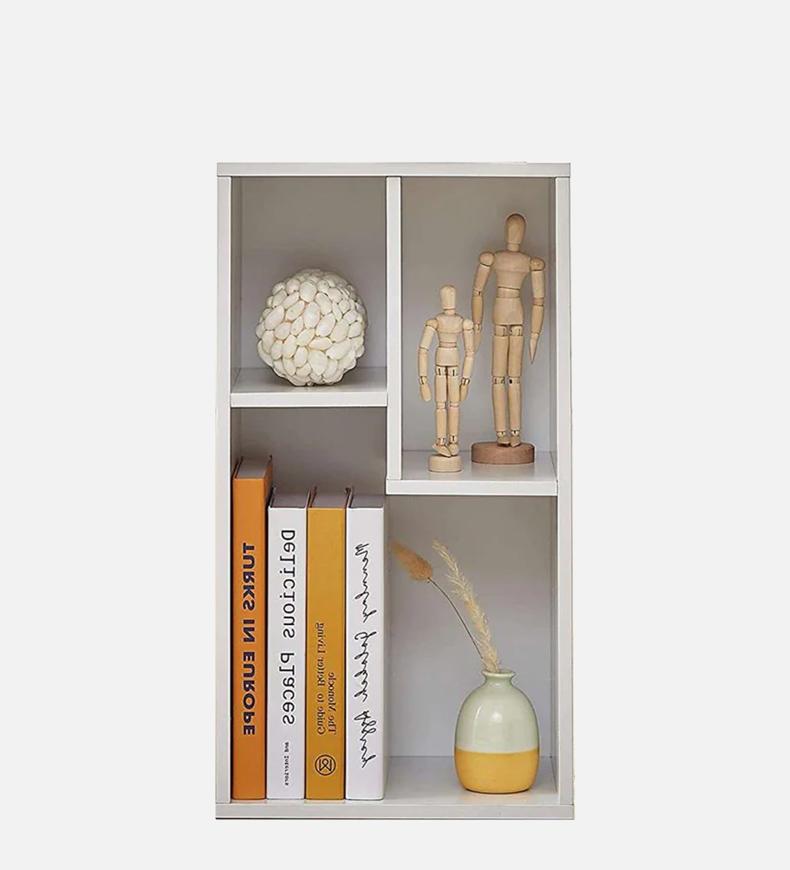 Vansel Bedside Table In Frosty White Finish - Febonic Living