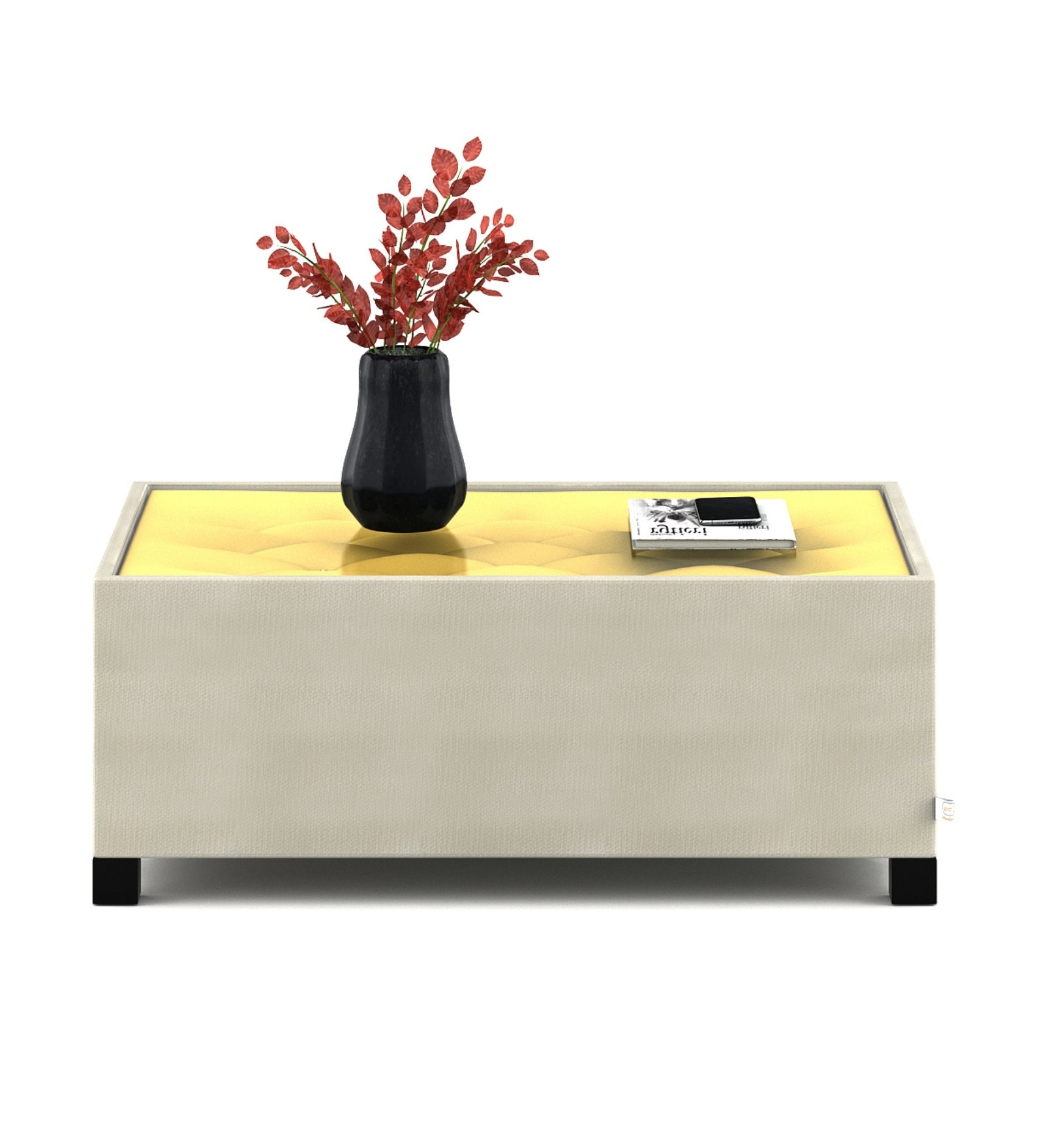 Naye Coffee Table In Beige Colour - Febonic Living
