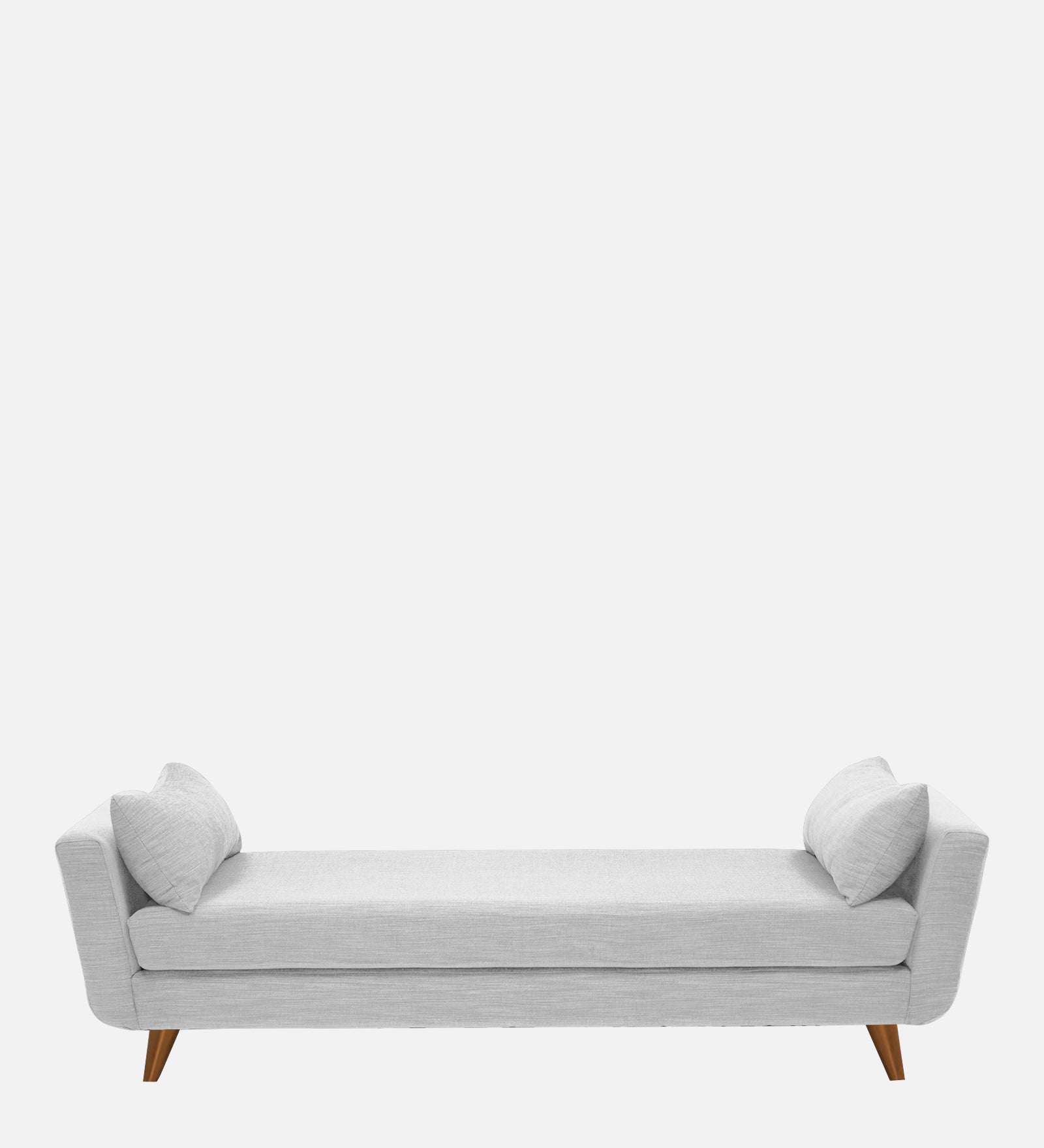 Jasmin Fabric Chaise Lounger In Lit Grey Colour - Febonic Living