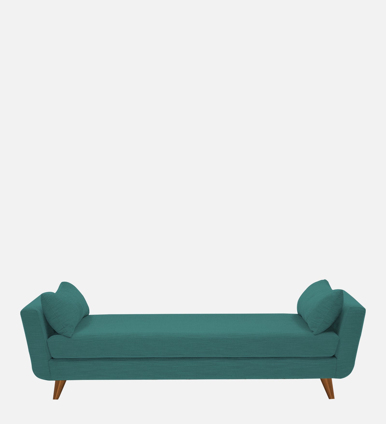 Jasmin Fabric Chaise Lounger In Sea Green Colour - Febonic Living