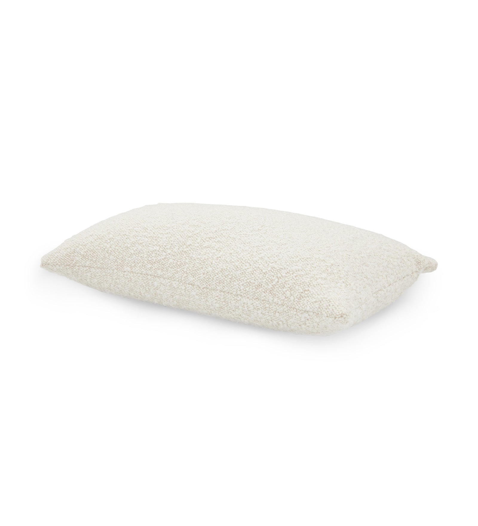 Gabi Boucle (20x12) Fiber Pillows In Shell White Colour (Pack of 2) - Febonic Living