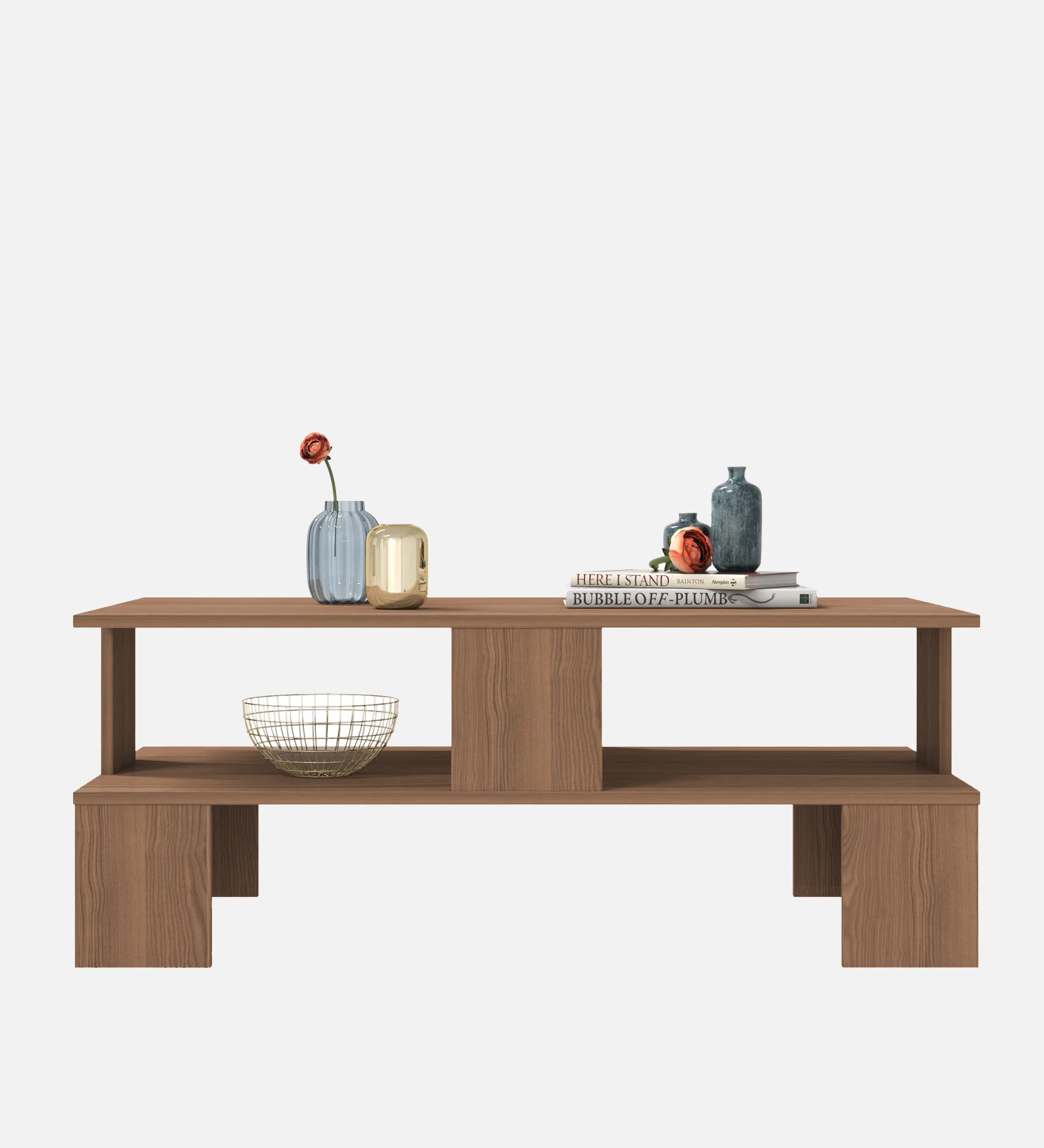 Ares Coffee Table In Oral Walnut Finish - Febonic Living