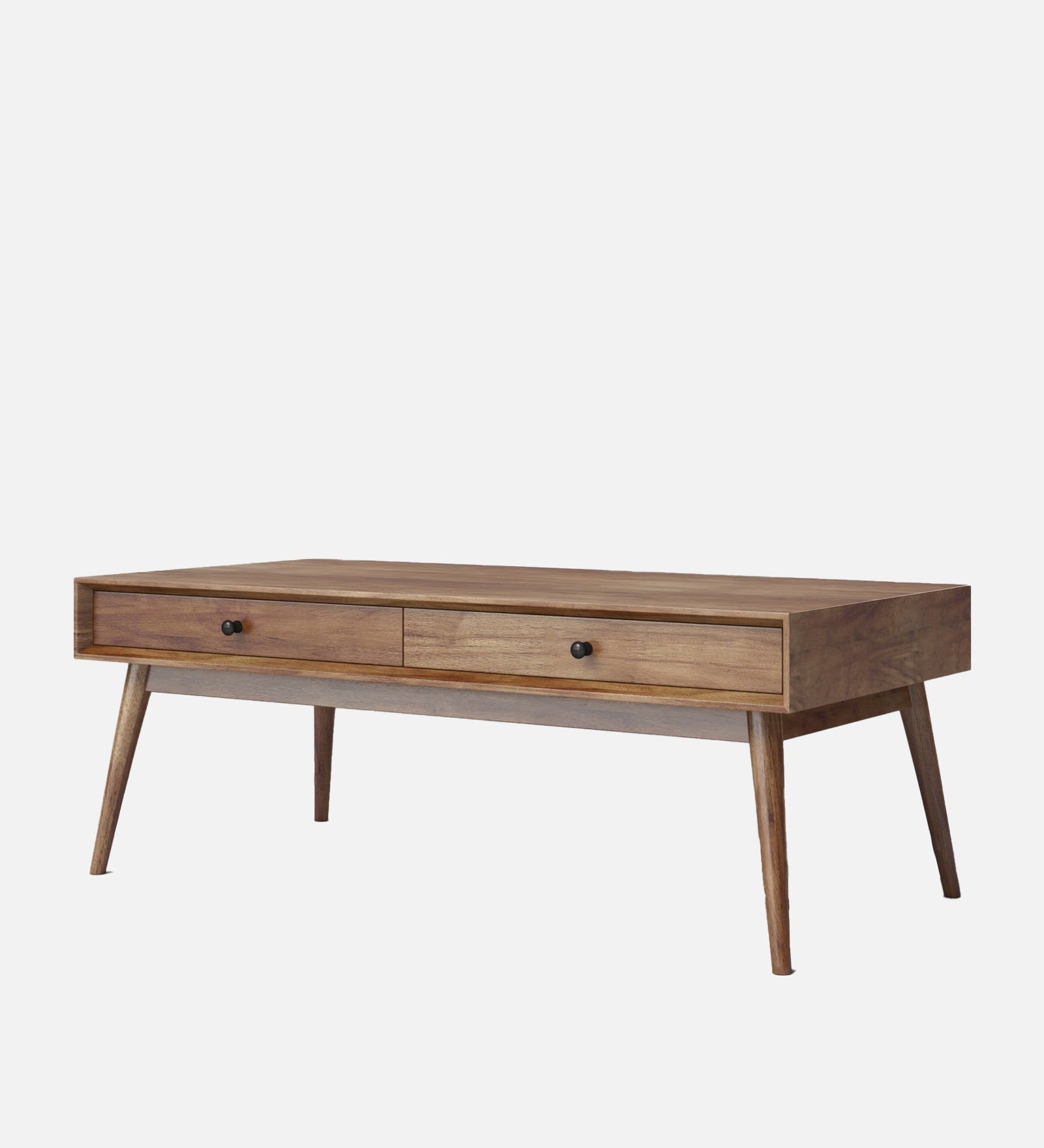 Isa Coffee Table In Oral Walnut Finish - Febonic Living