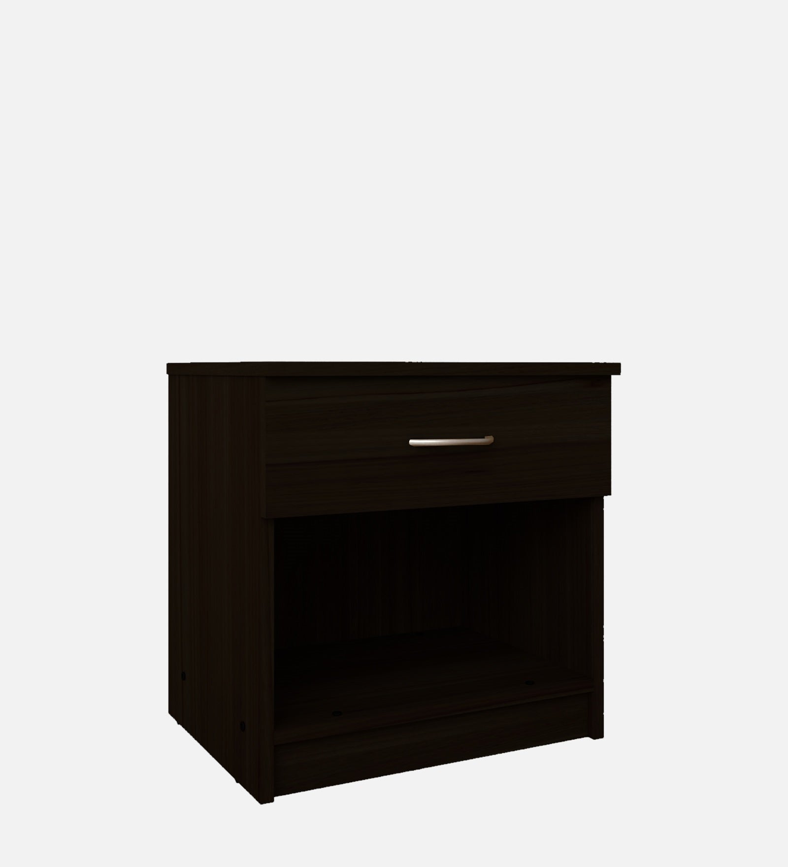 Zeebo Bedside Table With Drawer in Wenge Finish - Febonic Living