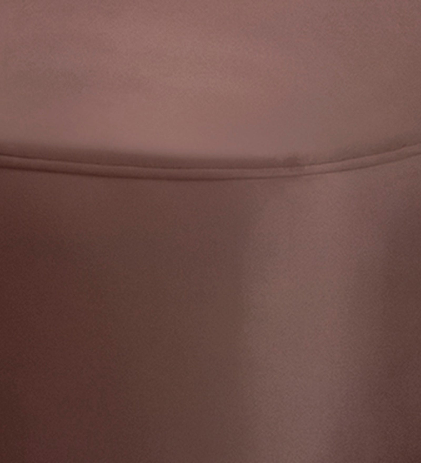Davo Velvet Slipper Chair in Mocha Brown Colour - Febonic Living