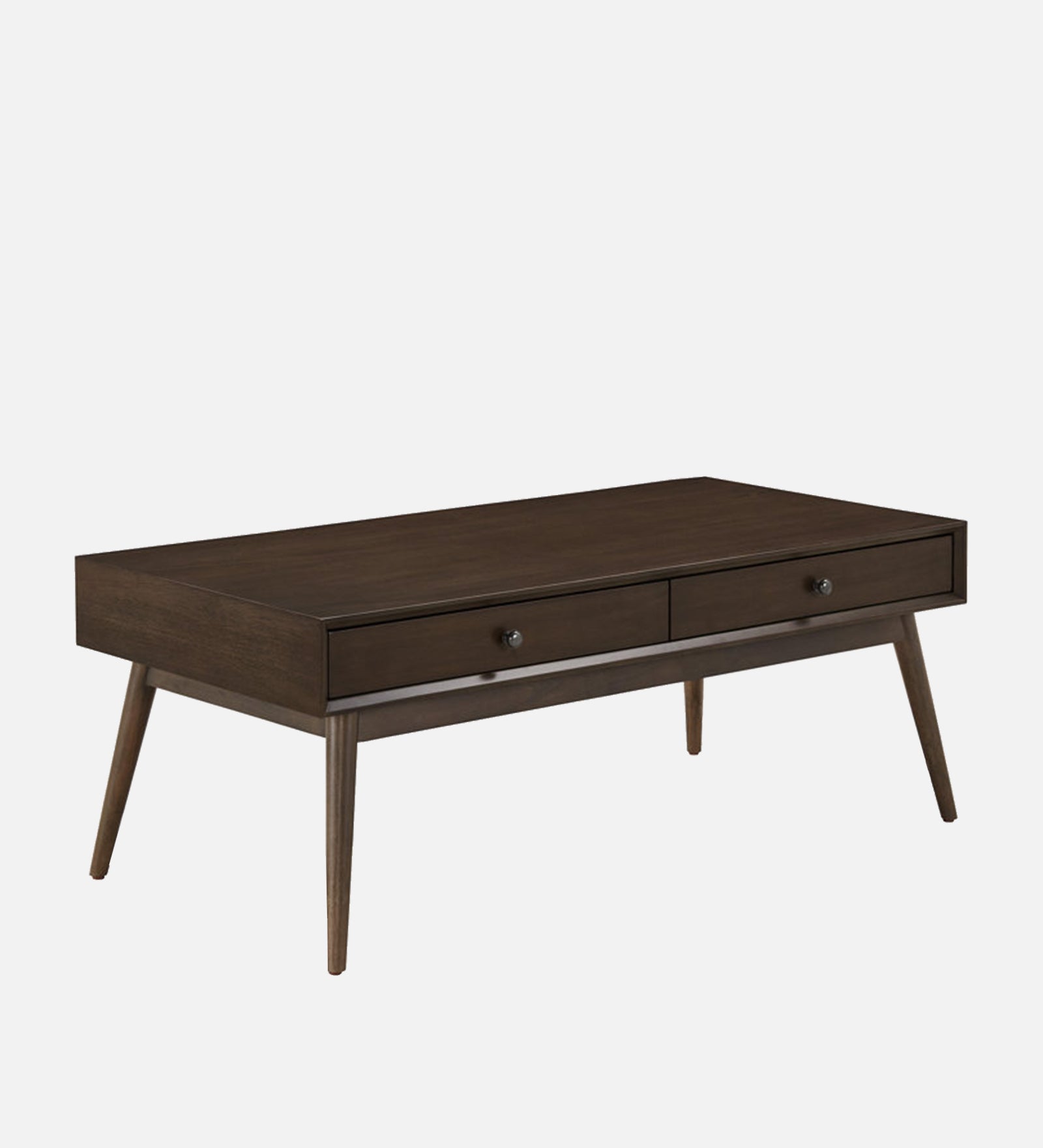 Isa Coffee Table In Dark Walnut Finish - Febonic Living