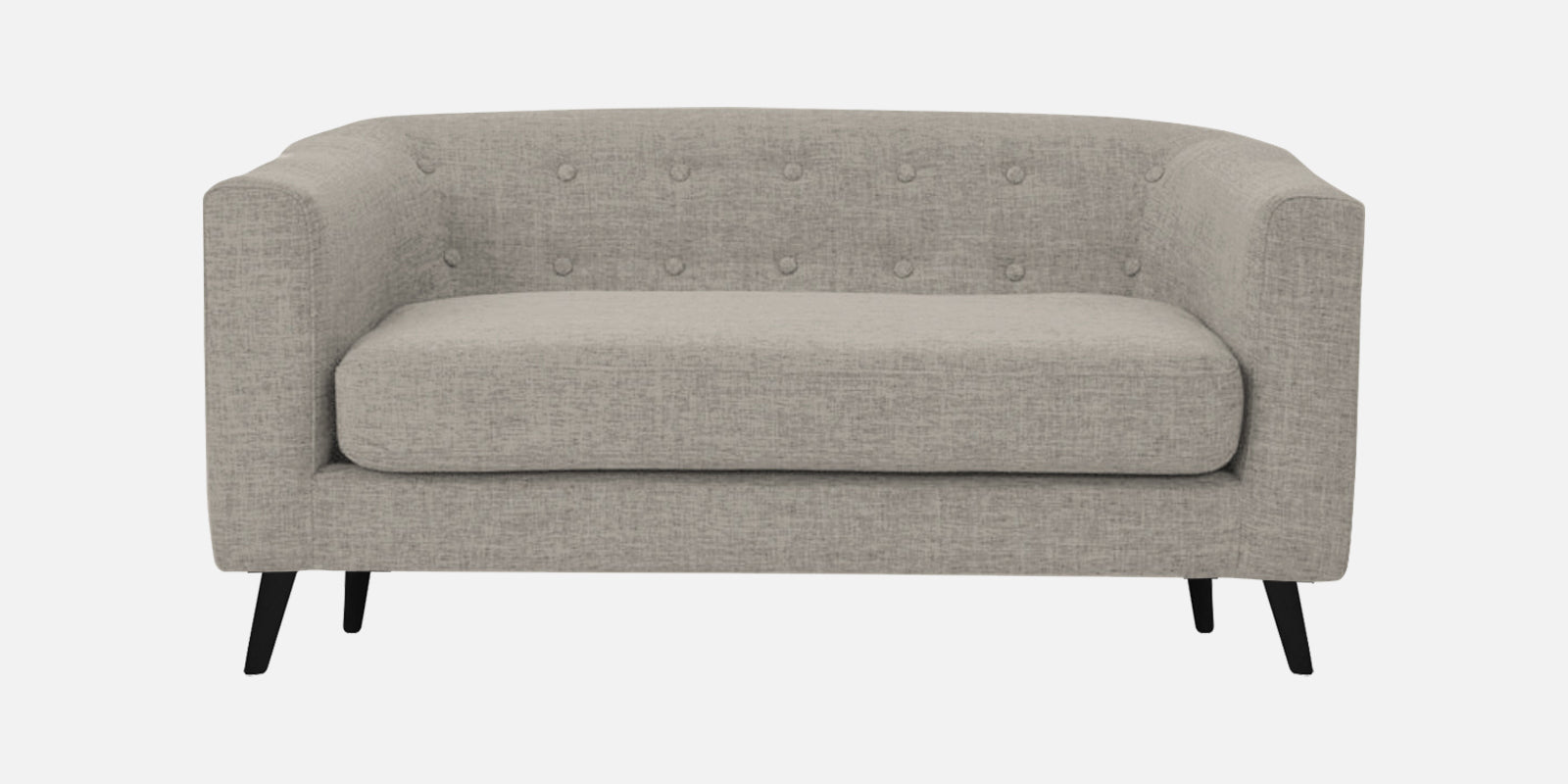 Casper Fabric 2 Seater Sofa In Ash Grey Colour - Febonic Living